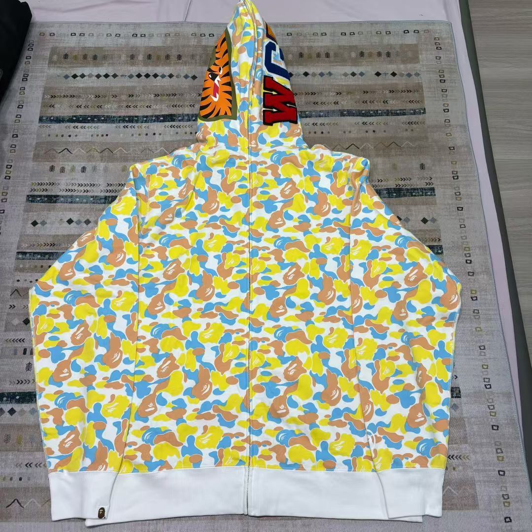 Bape BAPE CAMO SHARK FULL ZIP HOODIE Size US XXL / EU 58 / 5 - 2 Thumbnail