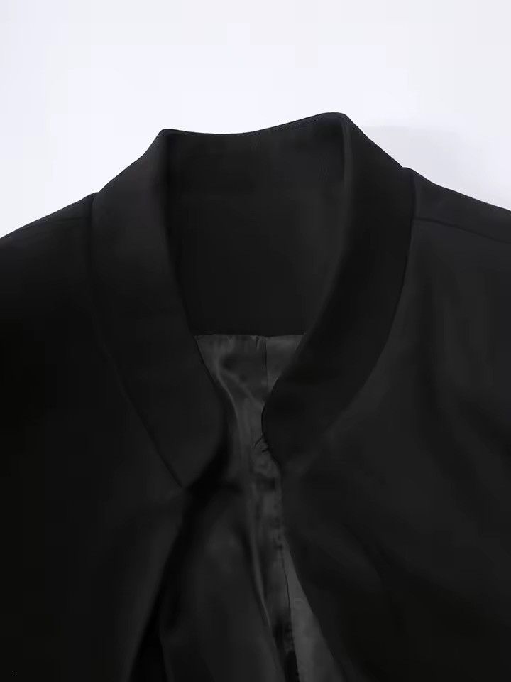 Japanese Brand Japanese Designer Patchwork V Collar Blazer Jacket Size US L / EU 52-54 / 3 - 9 Thumbnail