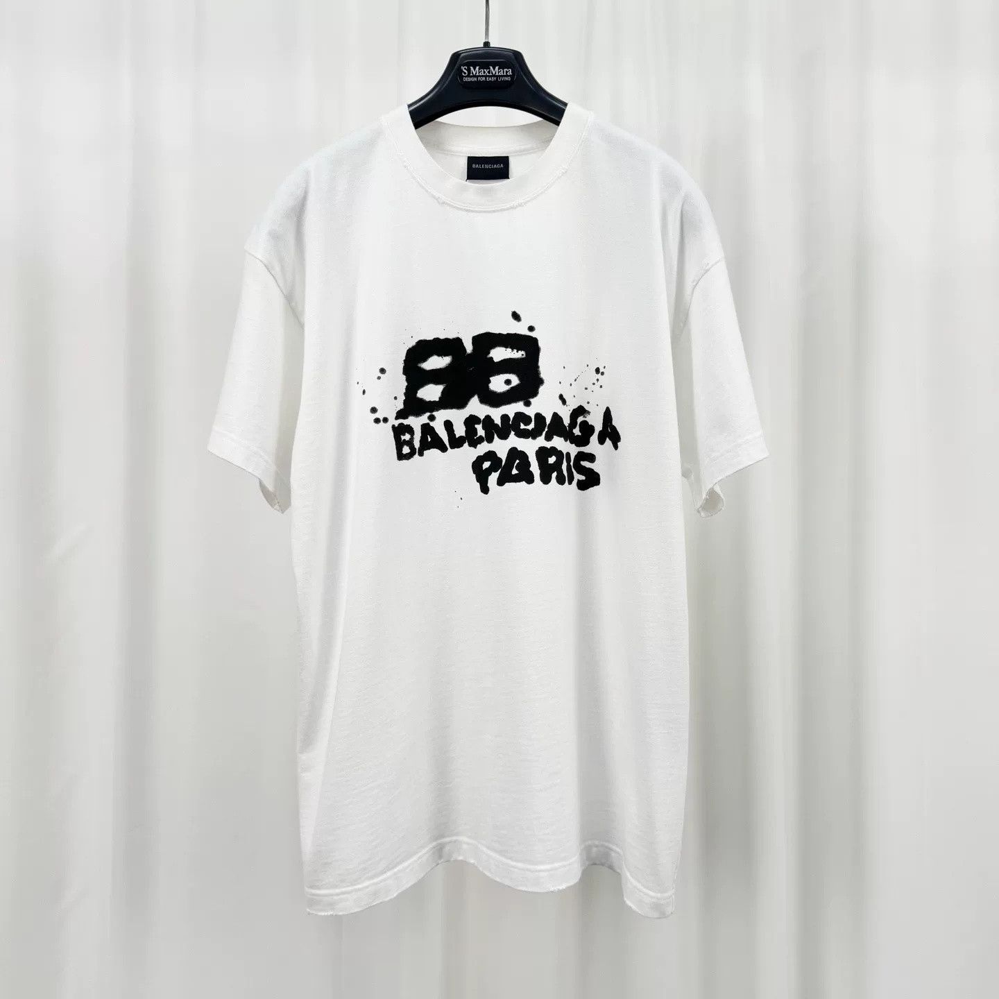 Balenciaga Balenciaga Graffiti Letter Print T-Shirt Size US M / EU 48-50 / 2 - 1 Thumbnail