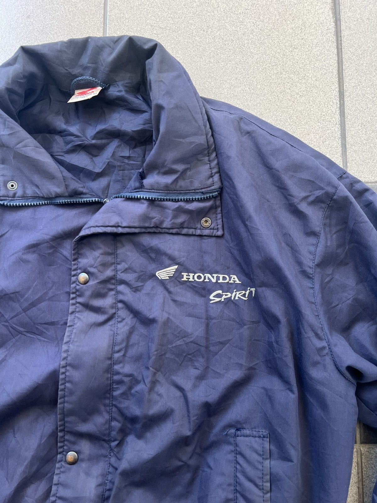 Japanese Brand × Vintage Vintage Made In Spain Honda Spirit Jacket Size US L / EU 52-54 / 3 - 3 Thumbnail