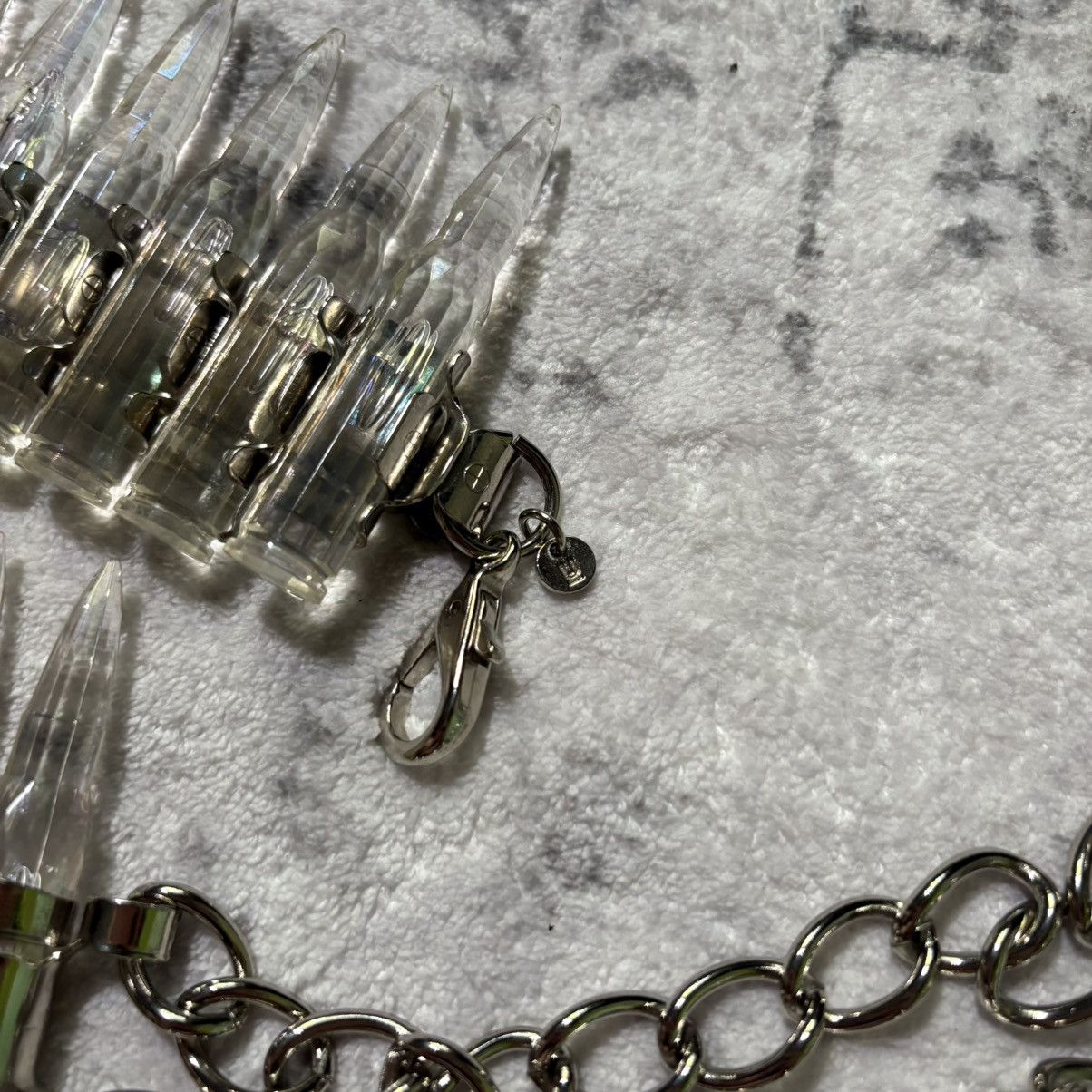 Undercover AW01 D.A.V.F Crystal Bullet Belt