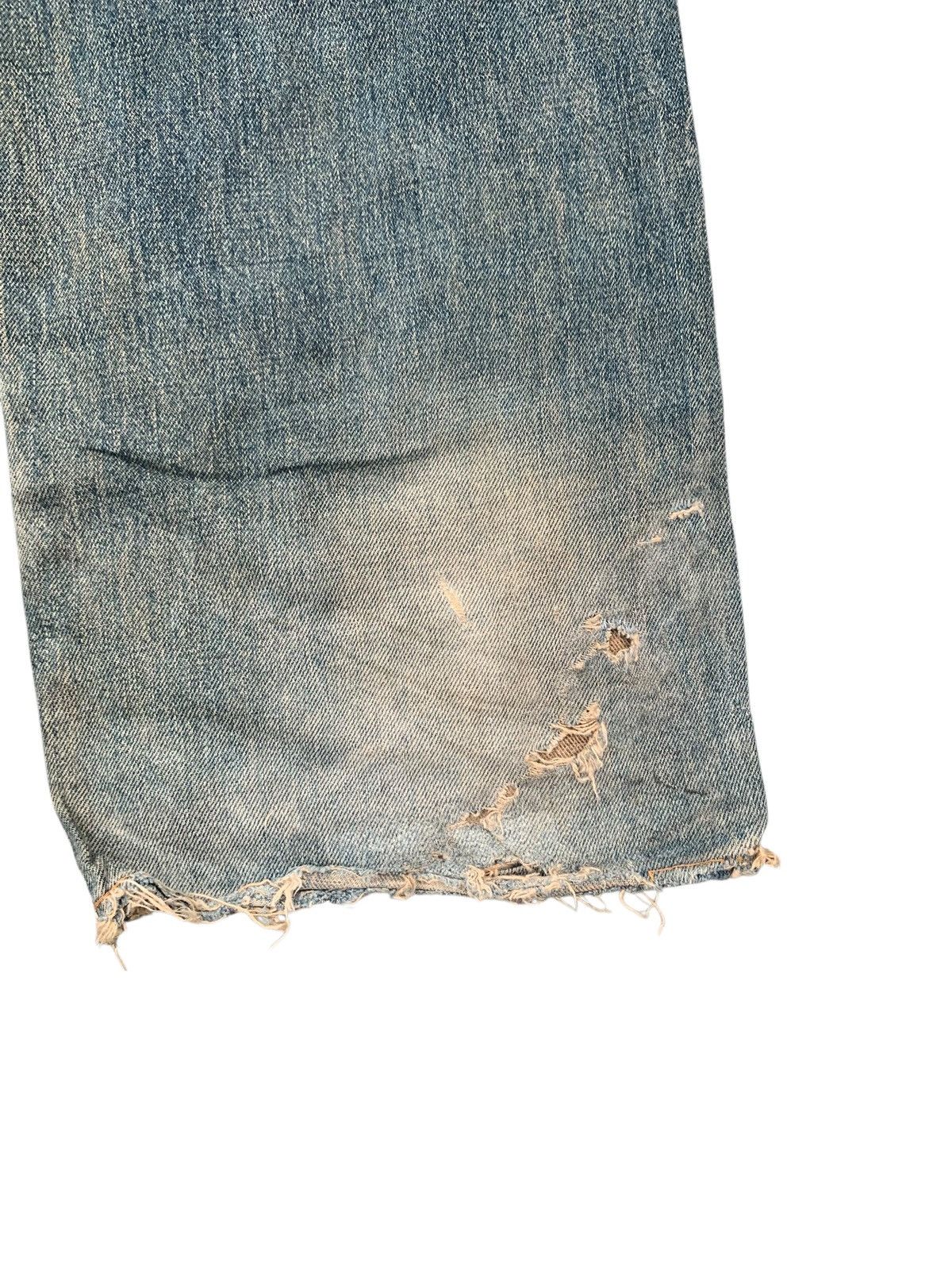 Kapital VINTAGE EDWIN 505 SELVEDGE RUSTY JAPANESE DISTRESSED DENIM Size US 28 / EU 44 - 22 Thumbnail