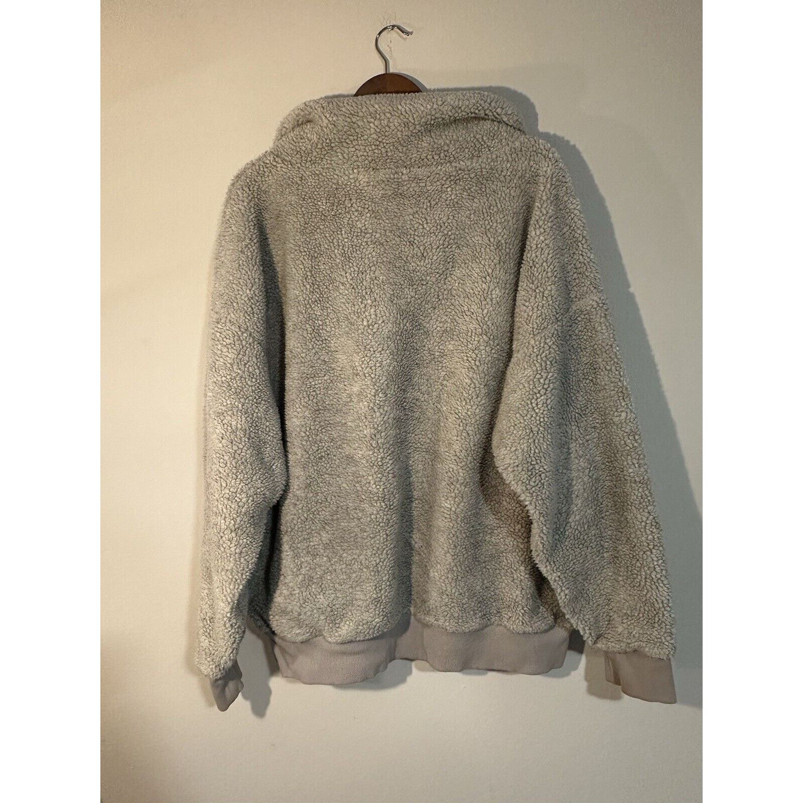 Polo Ralph Lauren Polo RL Size XL 1/4 Zip Pullover Grey Fleece Sherpa Size XL / US 12-14 / IT 48-50 - 3 Thumbnail
