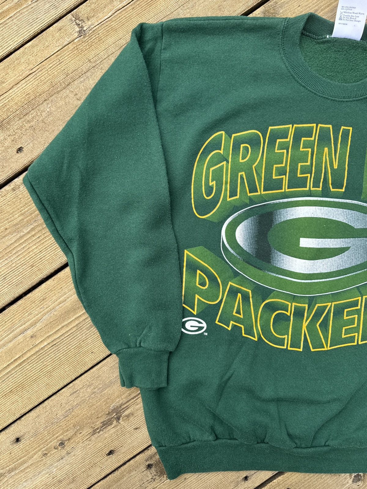 Vintage Vintage 1994 Green Bay Packers Crewneck Sweatshirt XL USA Size US XL / EU 56 / 4 - 2 Thumbnail