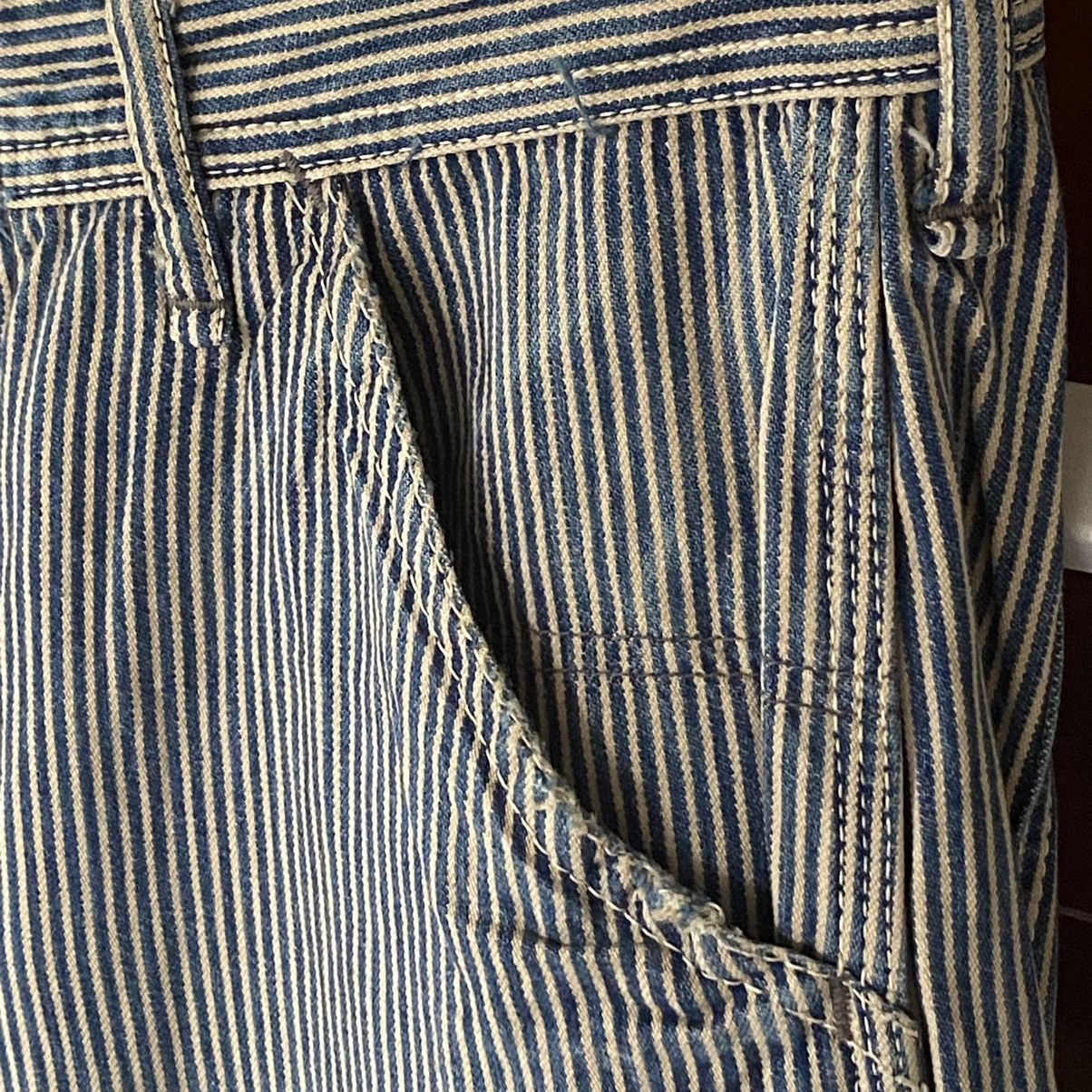Japanese Brand × OMNIGOD Omnigod hickory stripe pants Size US 32 / EU 48 - 5 Thumbnail