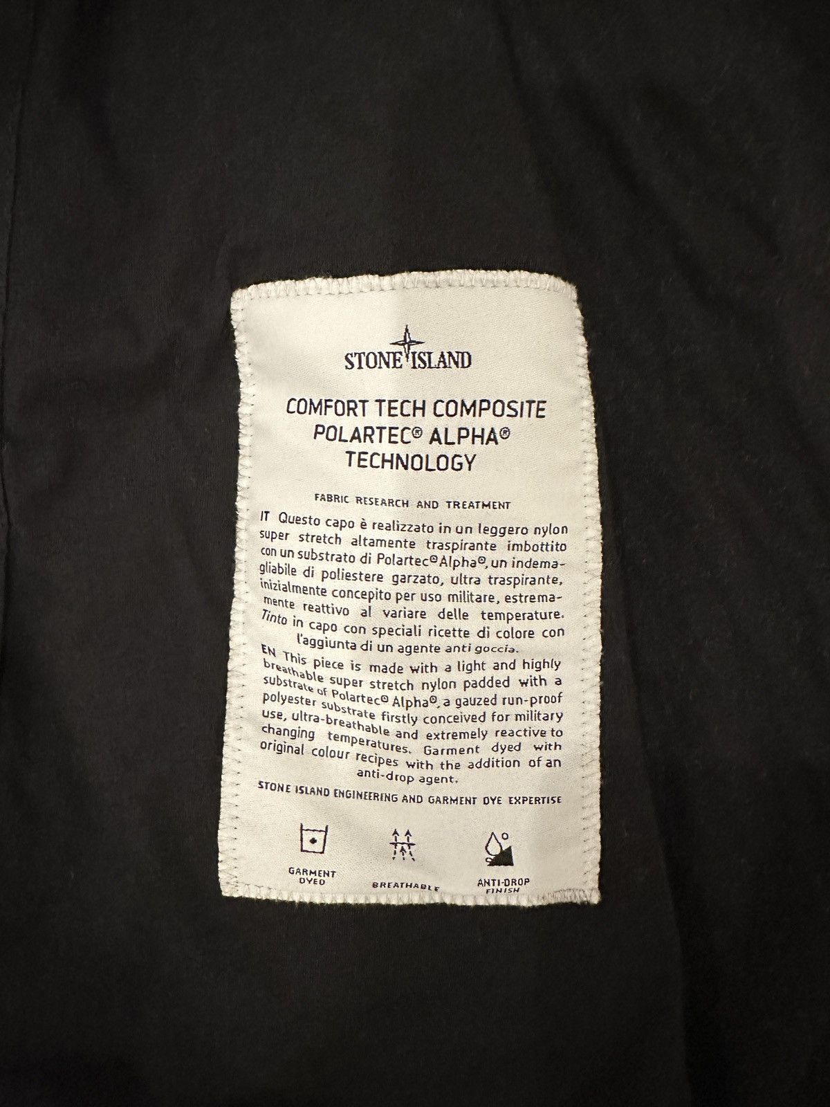 Stone Island Stone Island COMFORT TECH COMPOSITE POLARTEC ALPHA TECHNOLO Size US L / EU 52-54 / 3 - 3 Thumbnail