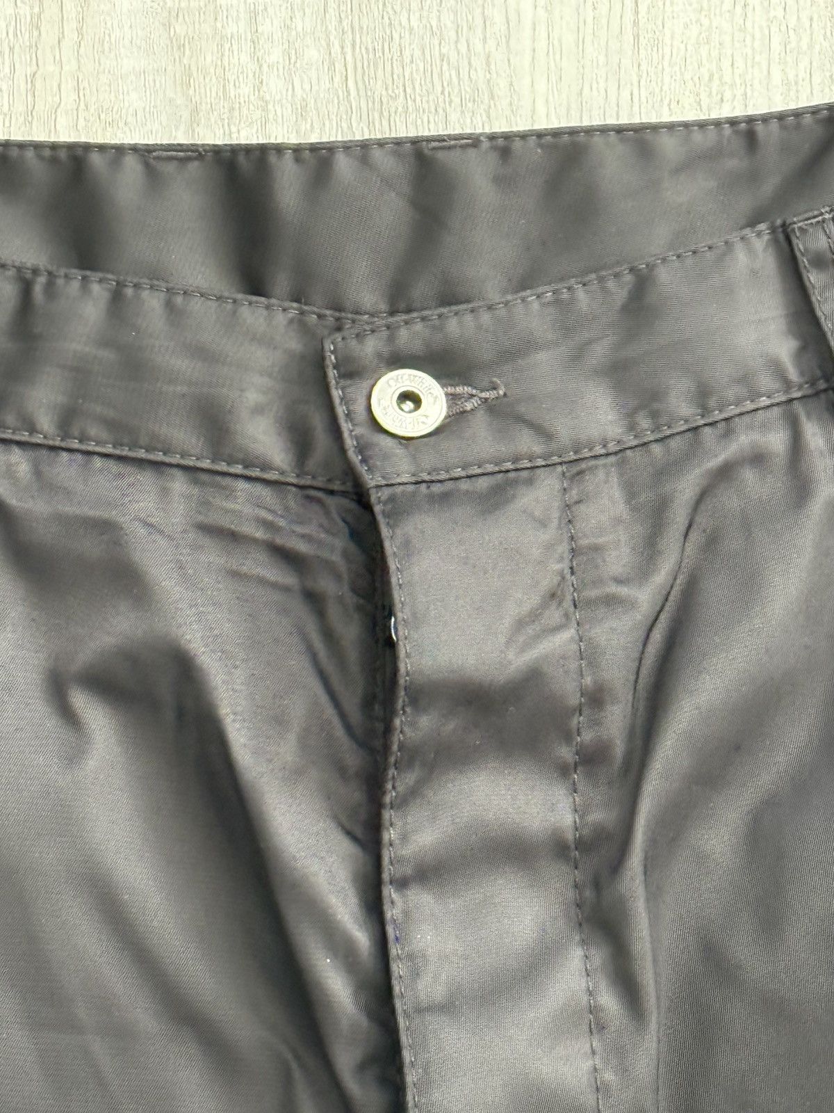 Off-White Off-White Loose Fit Wide Leg Nylon Trouser US36 IT52 Size US 36 / EU 52 - 3 Thumbnail