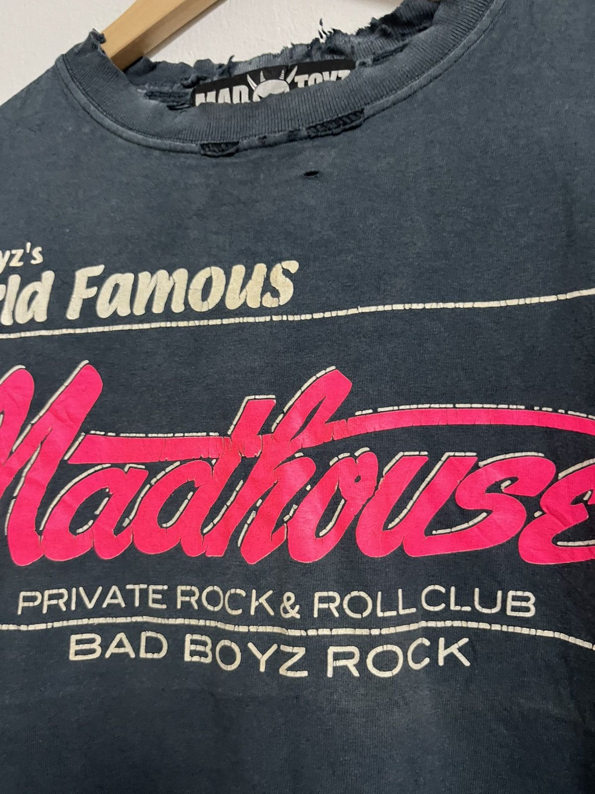 Hysteric Glamour 💥Crazyyy Early Days Mad Toyz DONT FUCK Tokyo Trashed Tee Size US S / EU 44-46 / 1 - 7 Thumbnail