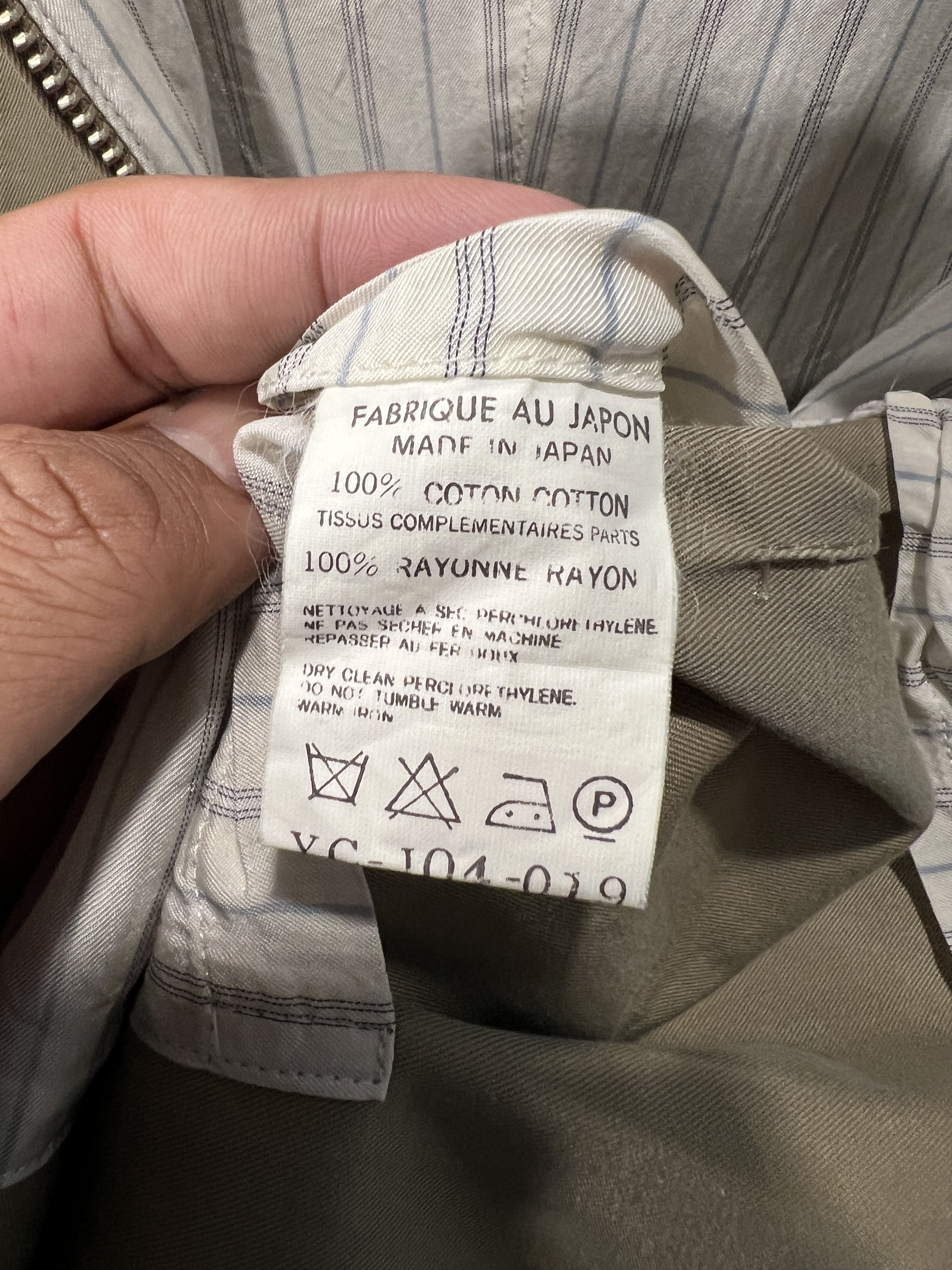 Y's Y's YOHJI YAMAMOTO Parka Jacket (3) GTMP387 Size US L / EU 52-54 / 3 - 6 Thumbnail