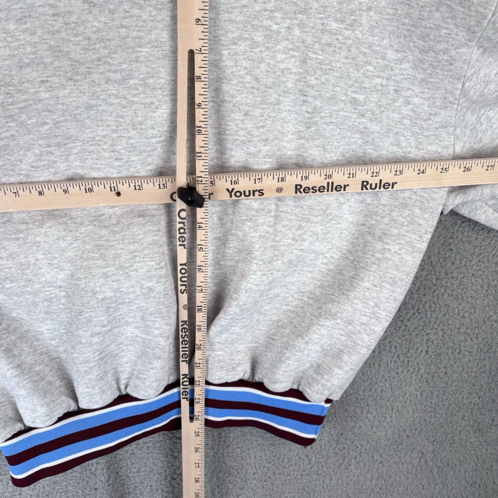 Vintage VINTAGE Varsity Sweatshirt Womens XL Cheer Mustangs Heather Gray 80s Made USA Size XL / US 12-14 / IT 48-50 - 6 Thumbnail