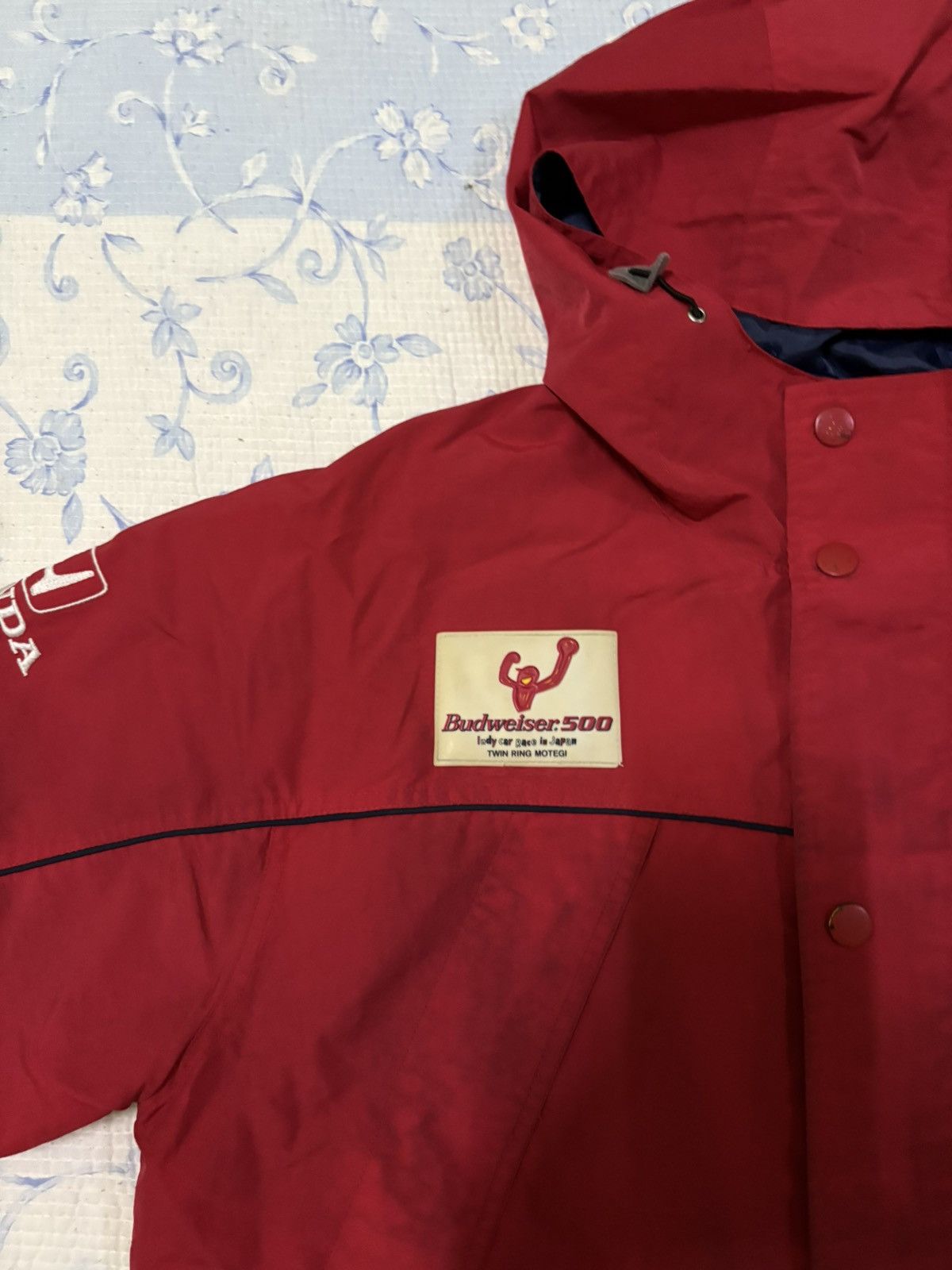 Honda Honda Budweiser Indy Car Race Jacket Size US L / EU 52-54 / 3 - 13 Thumbnail