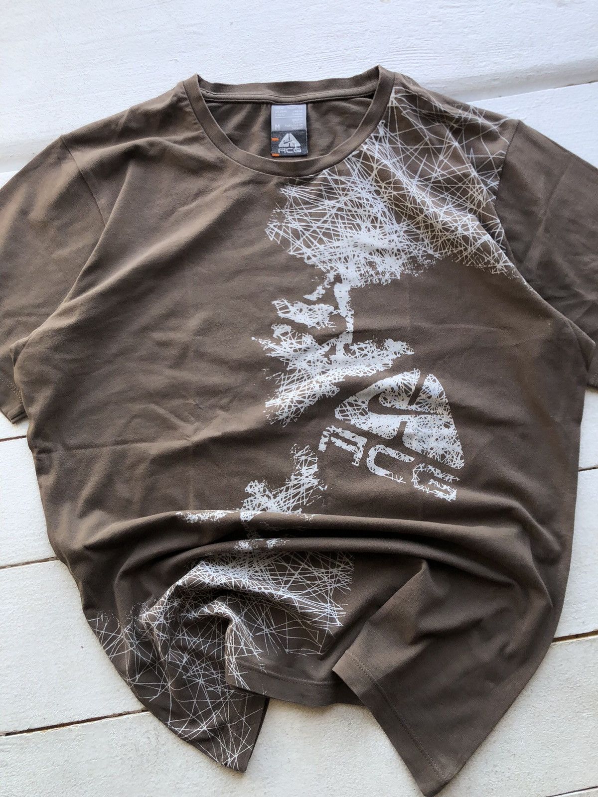 Nike ACG NIKE ACG RETRO VINTAGE T SHIRT SWOOSH LOGO Y2K GORPCORE Size US M / EU 48-50 / 2 - 2 Thumbnail