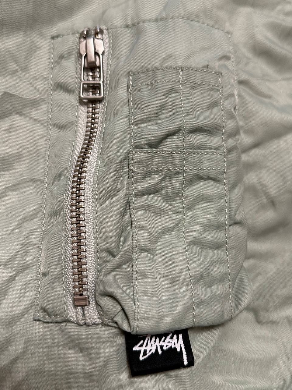 Stussy Stussy SS22 Dyed Nylon Bomber Jacket Q 20 Size US M / EU 48-50 / 2 - 2 Thumbnail