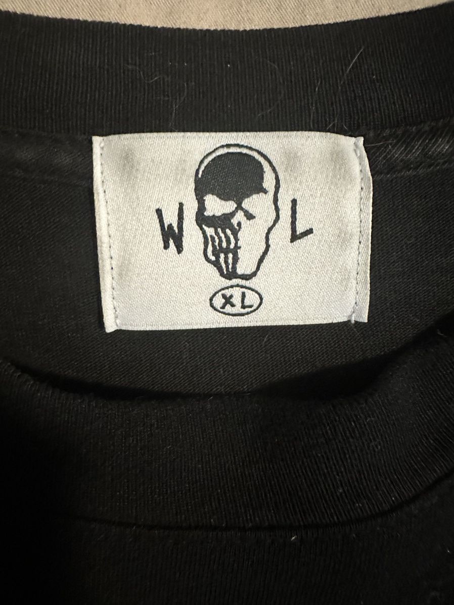 image of Warren Lotas Wl “City Of Angels” Longsleeve in Black, Men's (Size Large)