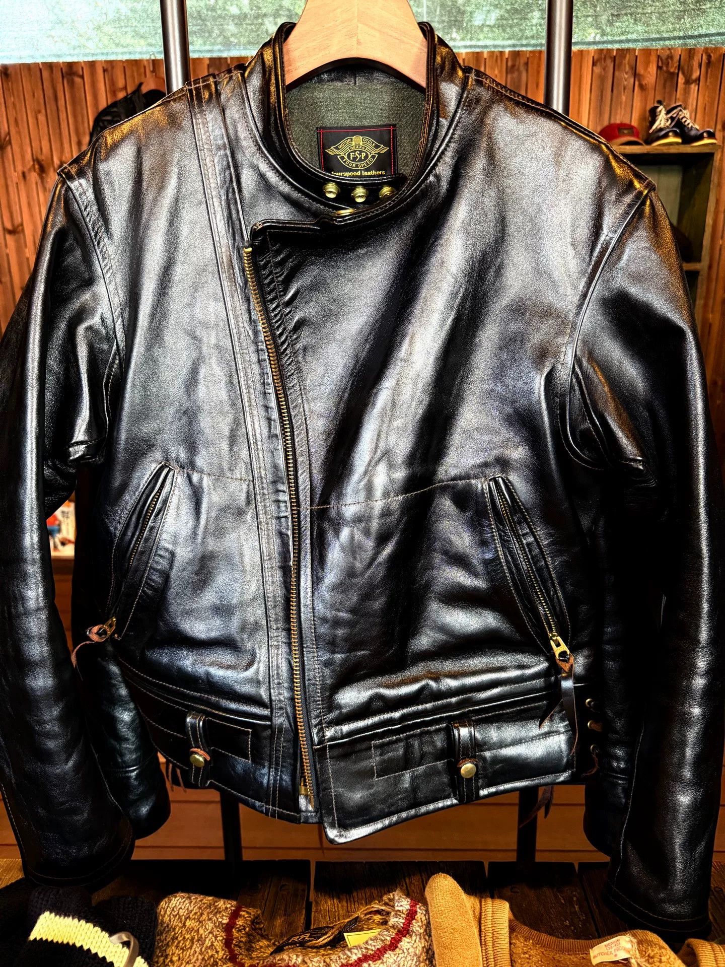 Y'2 Leather Fourspeed Leathers Motorcycle Jacket Size US M / EU 48-50 / 2 - 1 Thumbnail