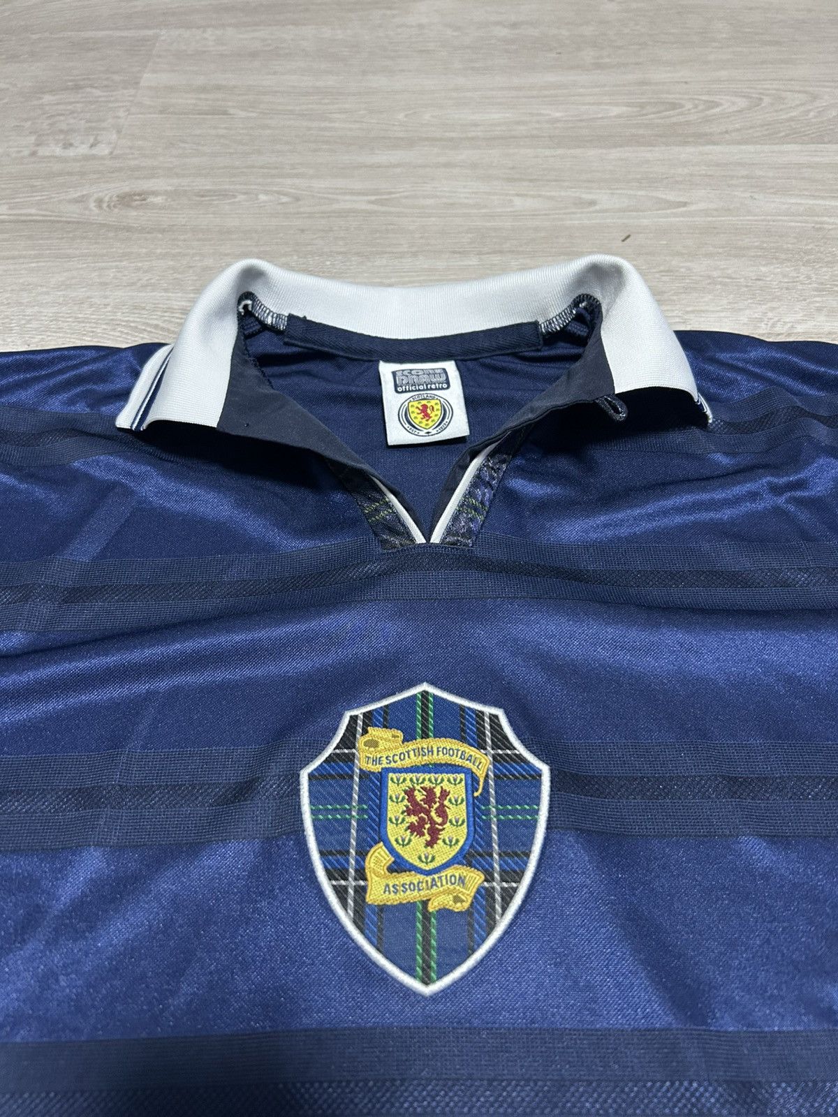 Umbro SCOTLAND 1996 1997 HOME FOOTBALL SOCCER JERSEY SCORE DRAW Size US S / EU 44-46 / 1 - 2 Thumbnail