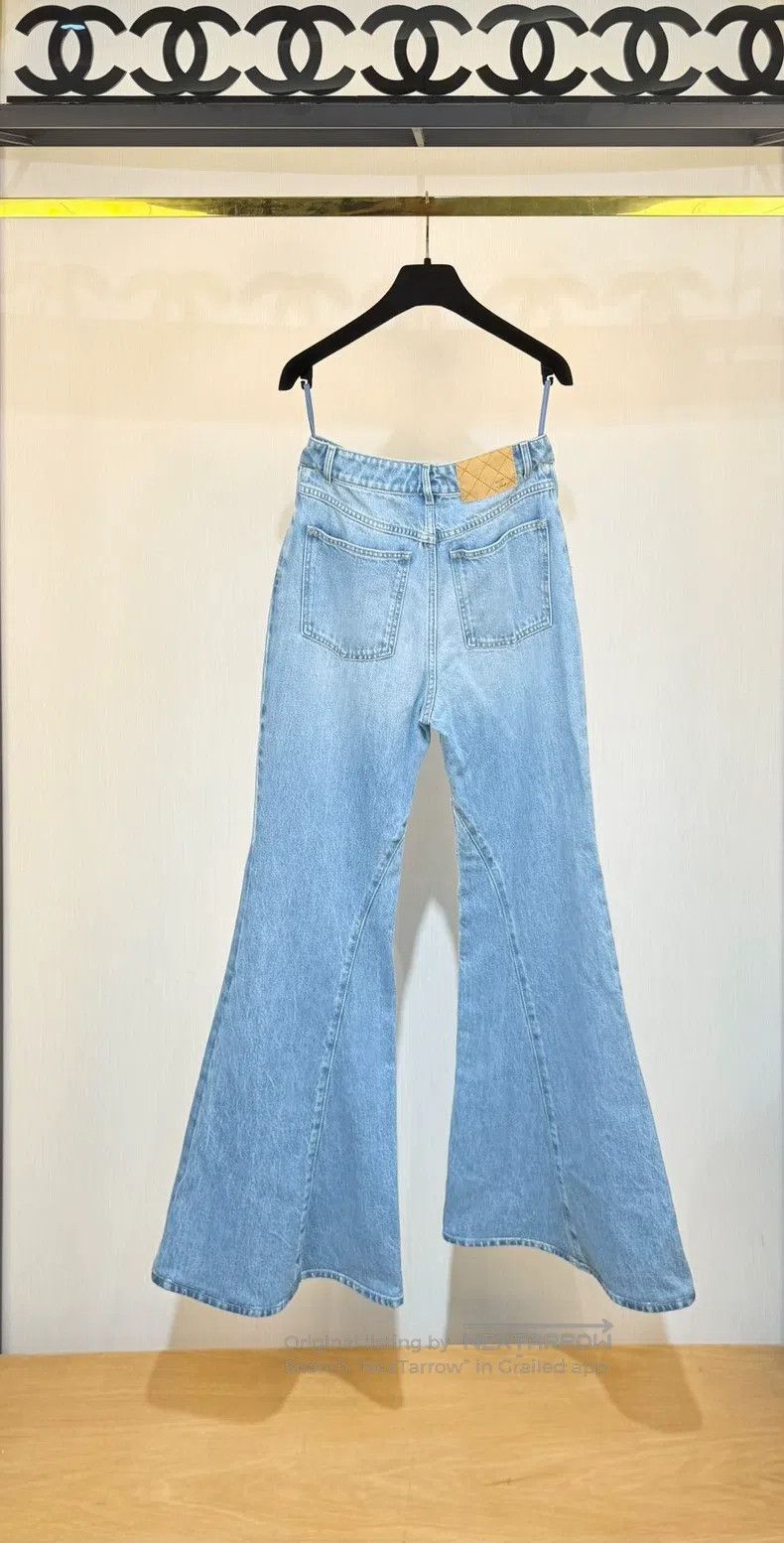 Chanel Chanel 23b wide-leg jeans Size 42" / US 20 - 1 Thumbnail