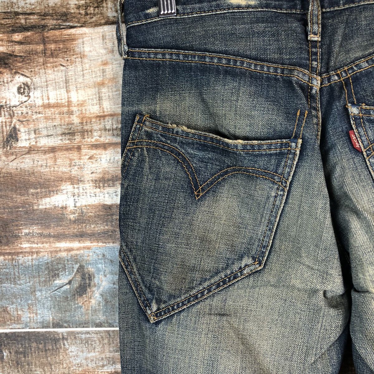 Levi's DL Levis 517 Blue Denim Pants #C192 Size US 28 / EU 44 - 16 Thumbnail