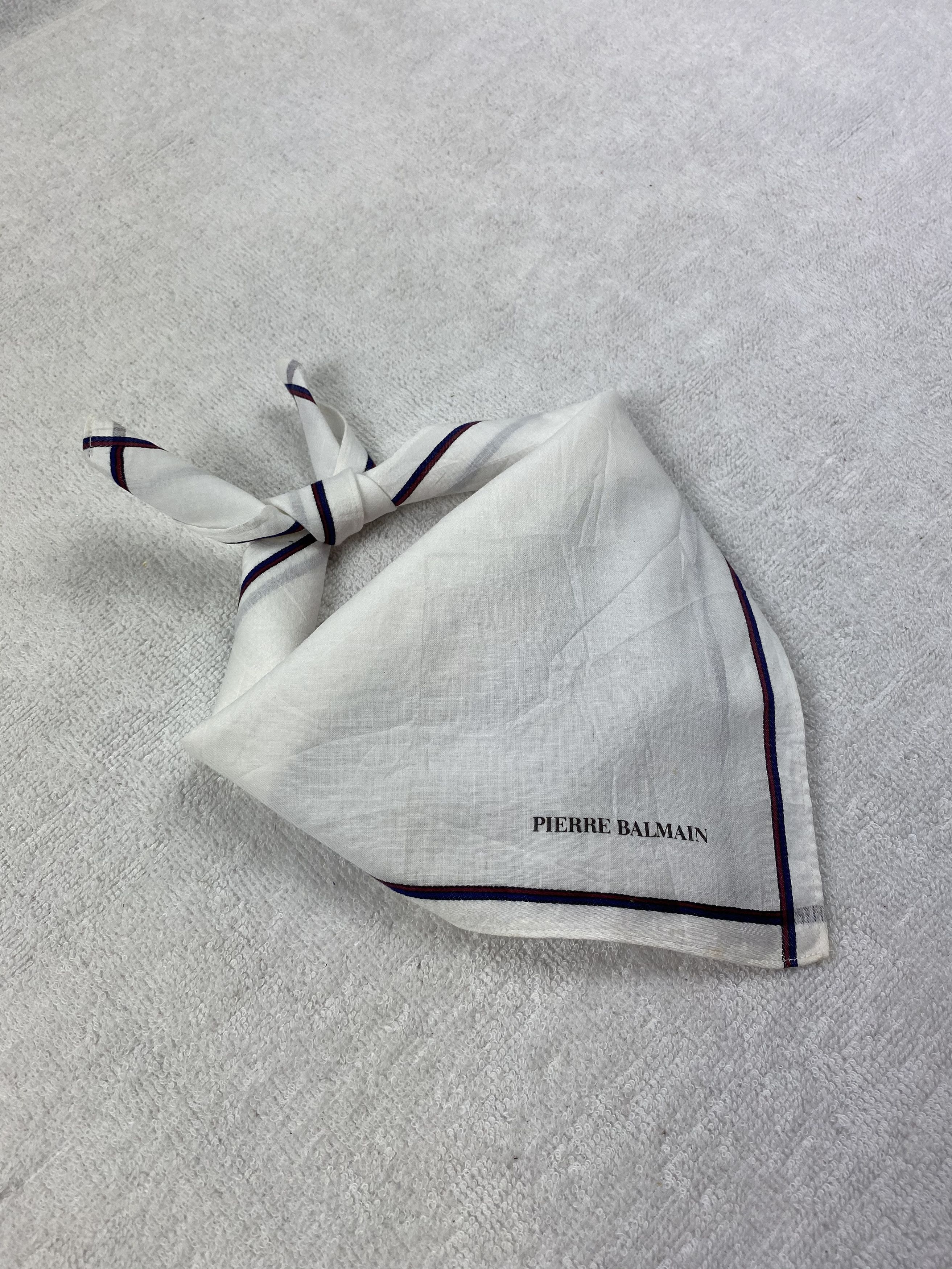 Pierre Balmain × Vintage Pierre Balmain Handkerchief / Bandana / Neckerchief Size ONE SIZE - 2 Thumbnail