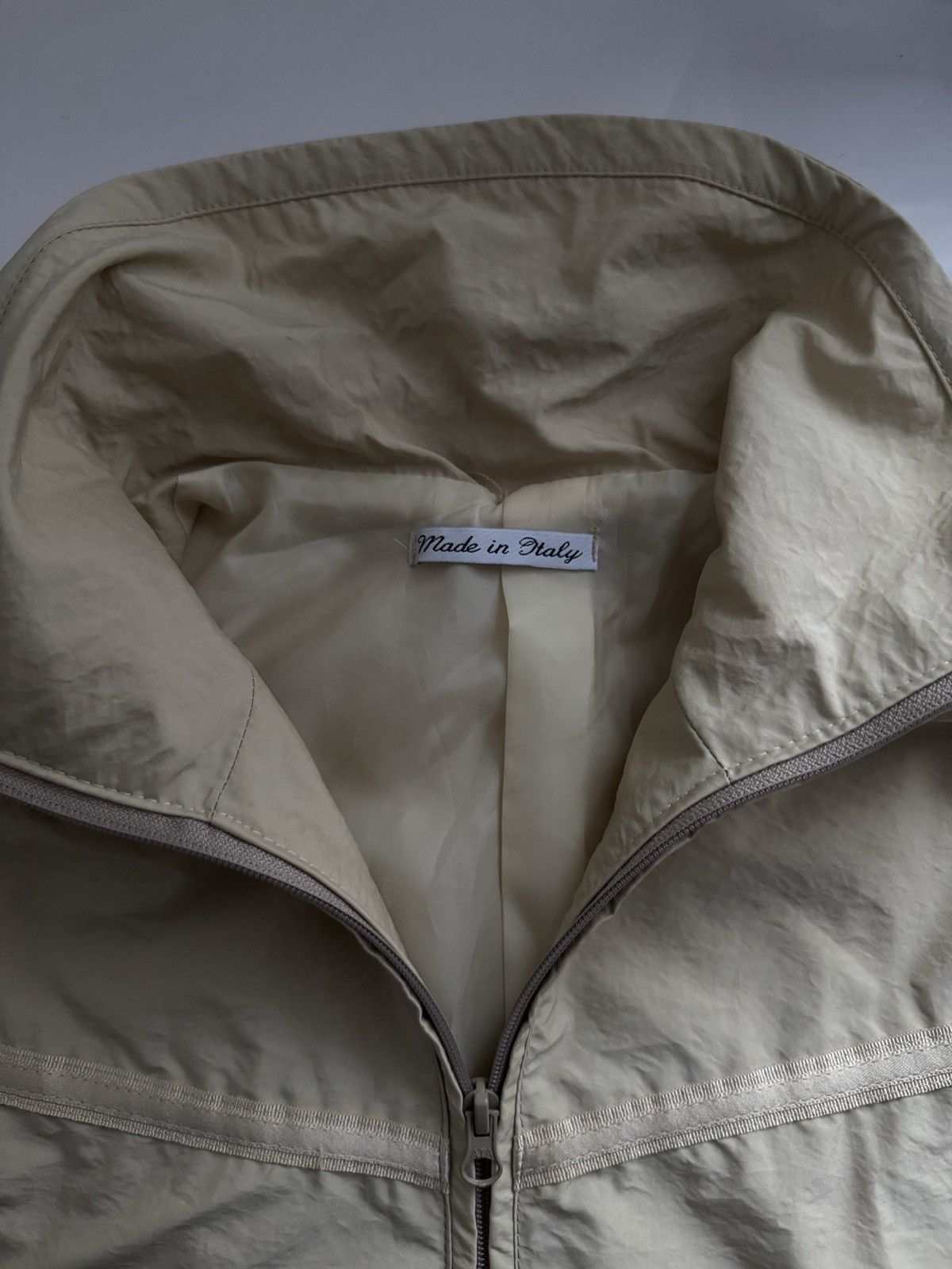 Other Minimalist Italian Zip Jacket Italian craftsmanship Size M / US 6-8 / IT 42-44 - 2 Thumbnail