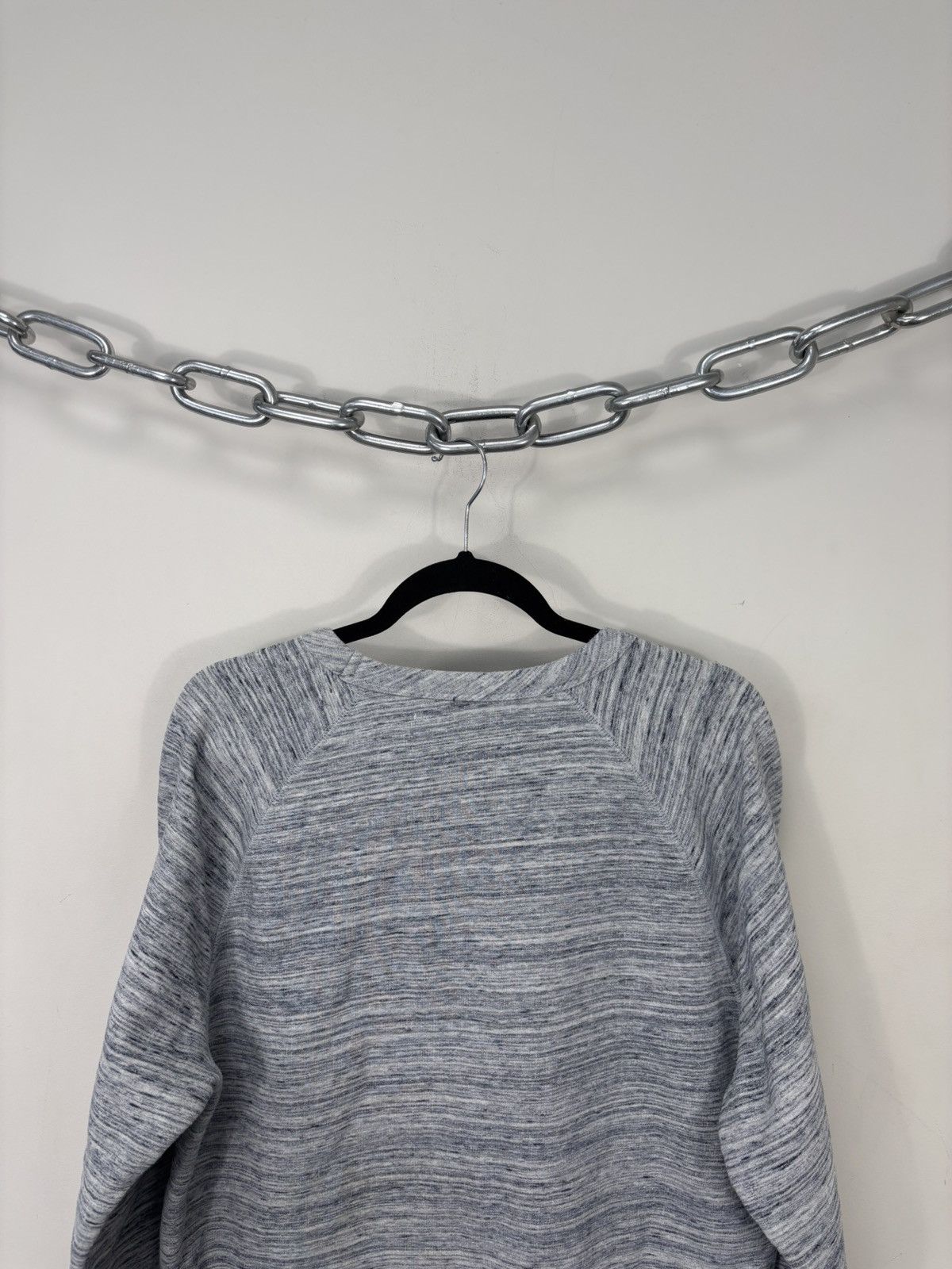 Our Legacy Our Legacy AW14 Blue Grey Melange Sweatshirt Pullover Size US L / EU 52-54 / 3 - 14 Thumbnail