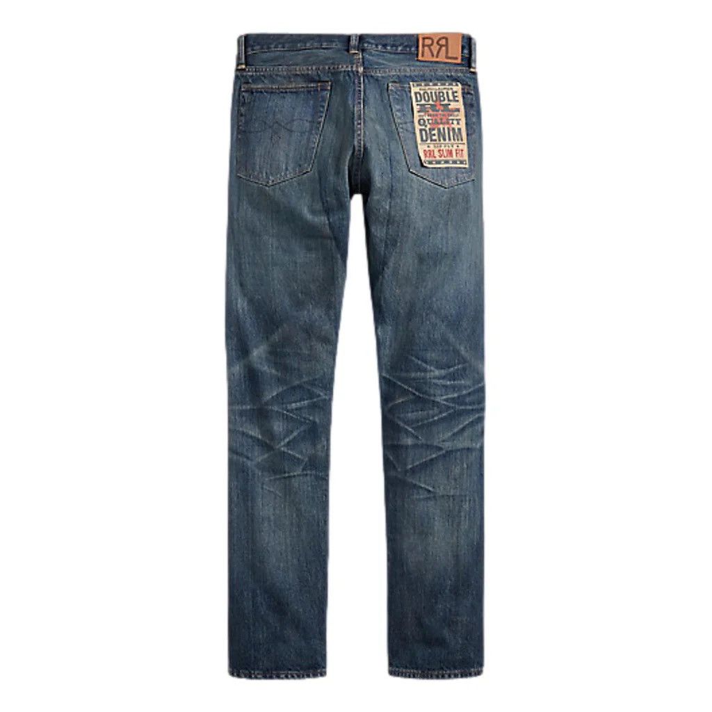 RRL Ralph Lauren Ralph Lauren RRL Slim Fit Jean Size 33 Size US 33 - 2 Thumbnail