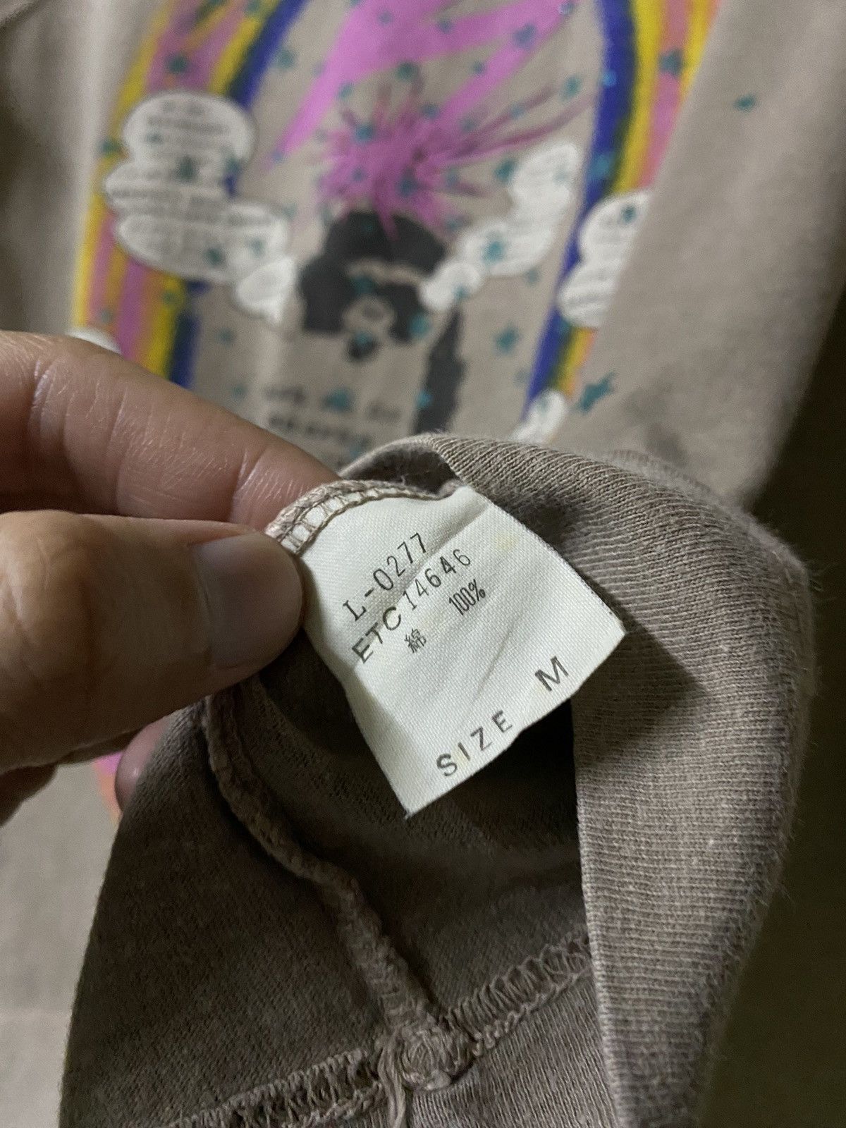 20471120 × Hysteric Glamour RNA INC Japan Rainbow Monkey Sonic Flower Groove Longsleeve Size US S / EU 44-46 / 1 - 11 Thumbnail