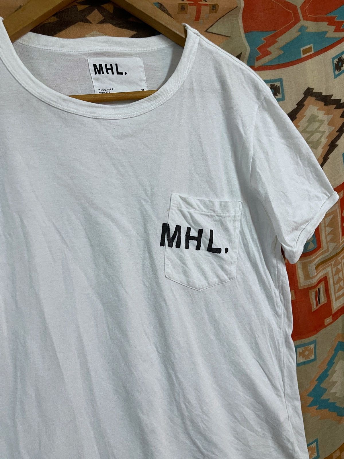 Margaret Howell × Vintage Margaret Howell Pocket T shirt MHL Luxury Designer Size US M / EU 48-50 / 2 - 3 Thumbnail