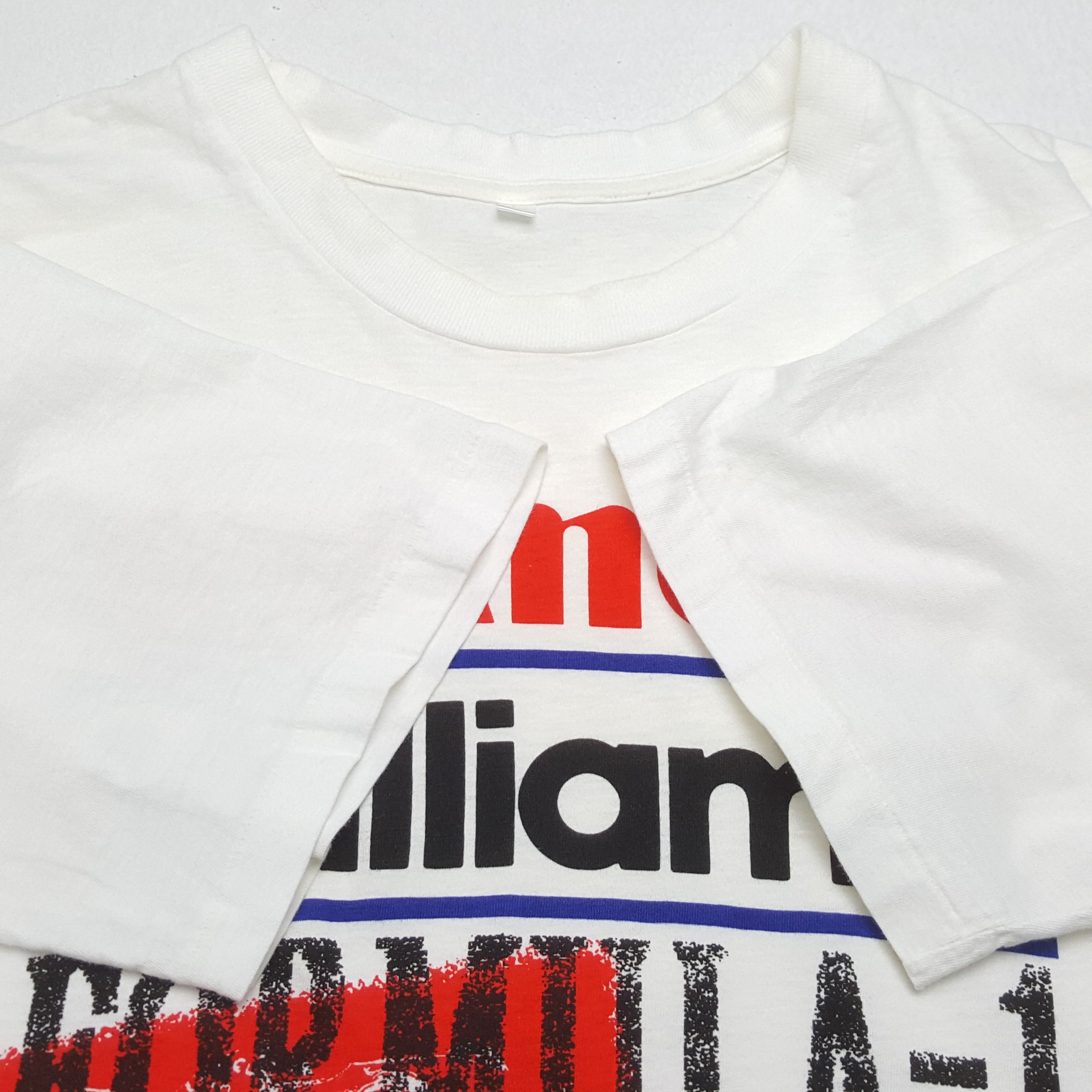 Canon × Vintage Vintage CANON WILLIAMS FORMULA 1 Promo T-Shirts Size US L / EU 52-54 / 3 - 5 Thumbnail