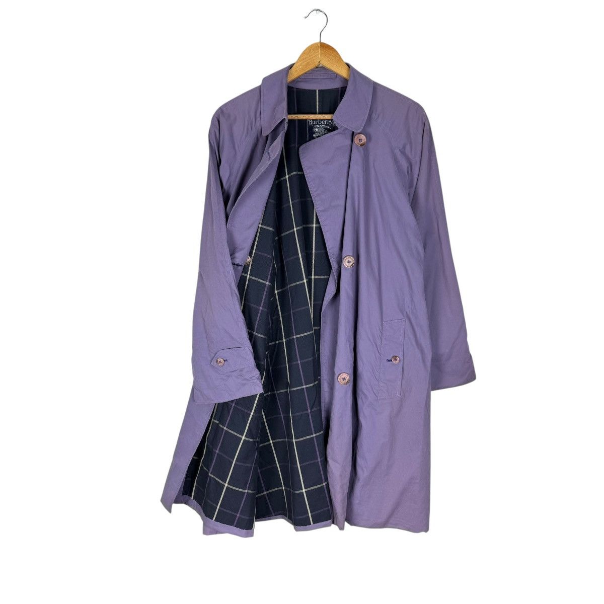 Burberry Prorsum ☀️BURBERRYS ENGLAND NOVA CHECK OVERCOAT JACKET Size M / US 6-8 / IT 42-44 - 1 Thumbnail