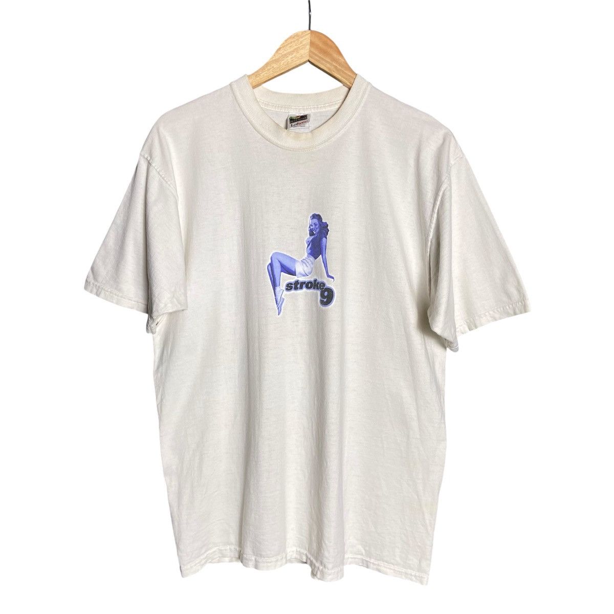 Band Tees × Vintage Vintage 90s Stroke 9 Rock Band T-Shirt Size US L / EU 52-54 / 3 - 1 Thumbnail