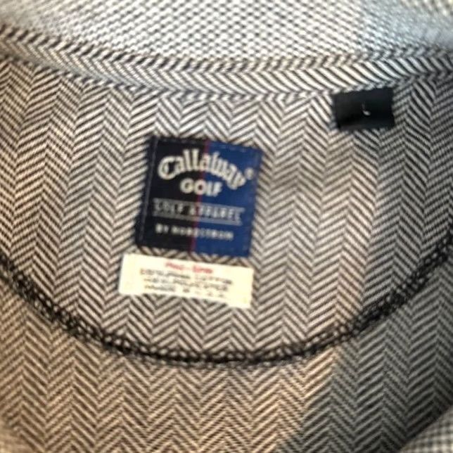 Callaway Callaway Mens Polo Shirt Large Short Sleeve Multicolor Herringbone Sports Golf Pullover Cap Classic Shirts Mens Size US L / EU 52-54 / 3 - 2 Thumbnail