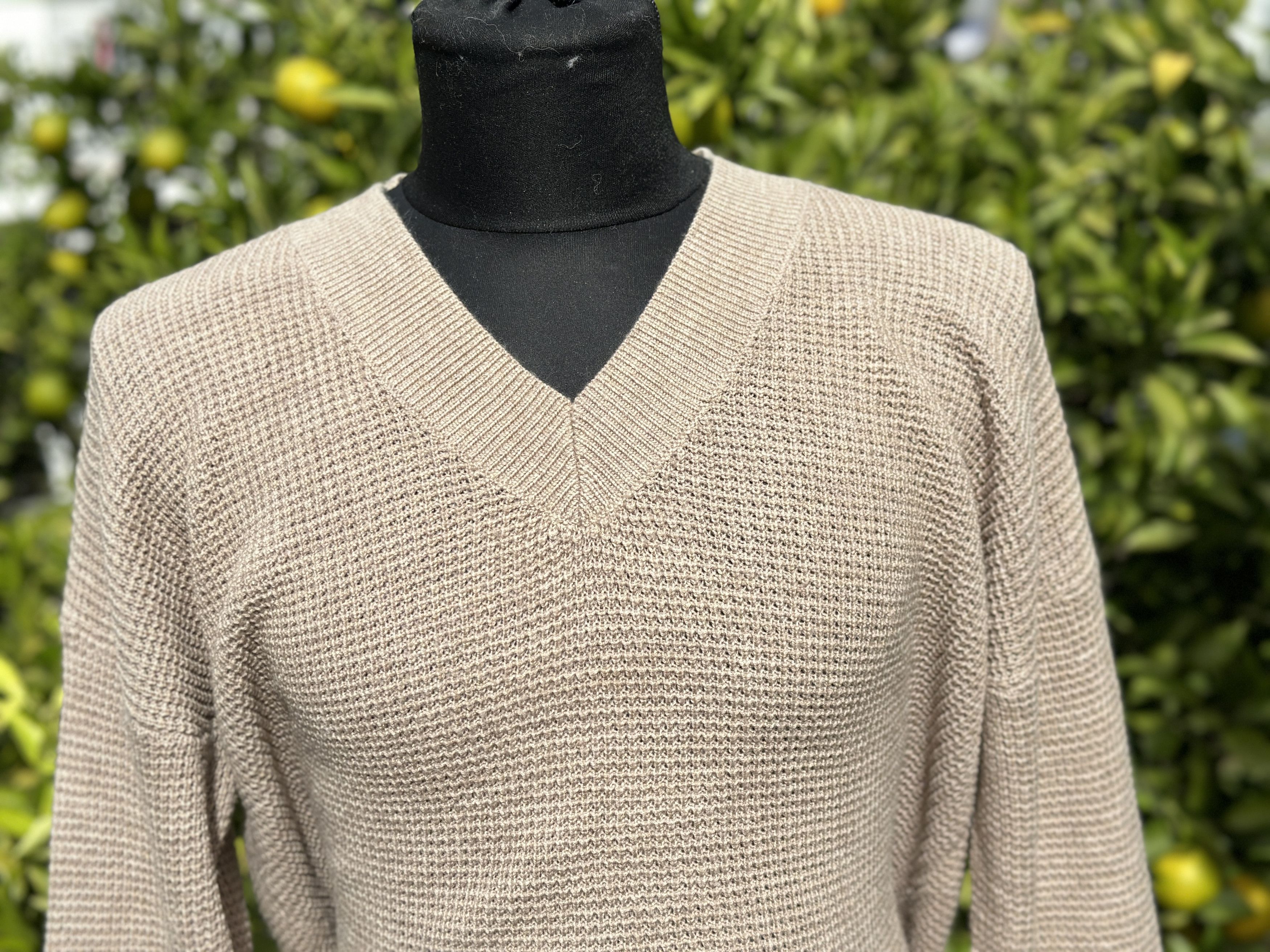 Other Jenni Kayne Wafle Seed Stitch Oversize Cashmere Wool Size XL Size XL / US 12-14 / IT 48-50 - 3 Thumbnail