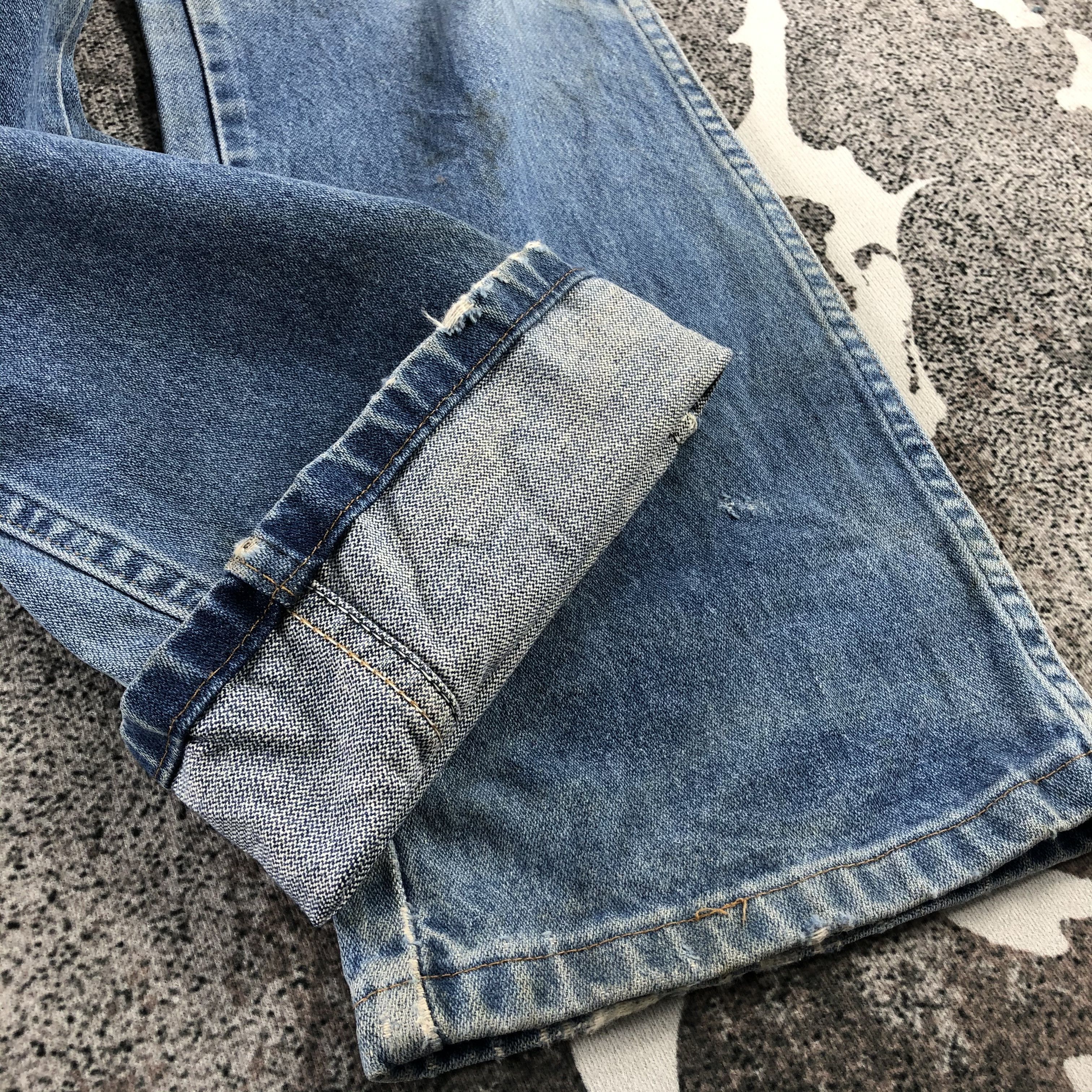 Vintage Vintage Wrangler Jeans Distressed Denim KJ1106 Size US 34 / EU 50 - 7 Thumbnail