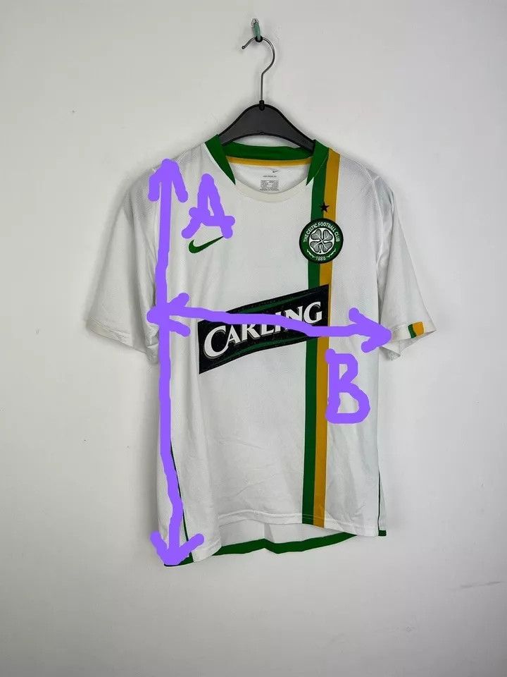 Nike Celtic 2007-08 Third #9 Miller FOOTBALL Kit SHIRT SOCCER Size US S / EU 44-46 / 1 - 8 Thumbnail