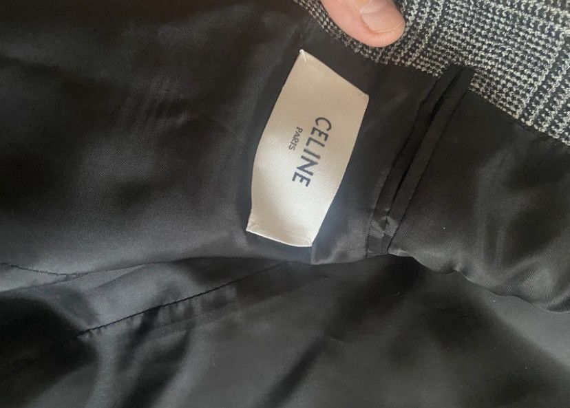Celine Celine Prince of Wales jacket Size 40R - 3 Thumbnail