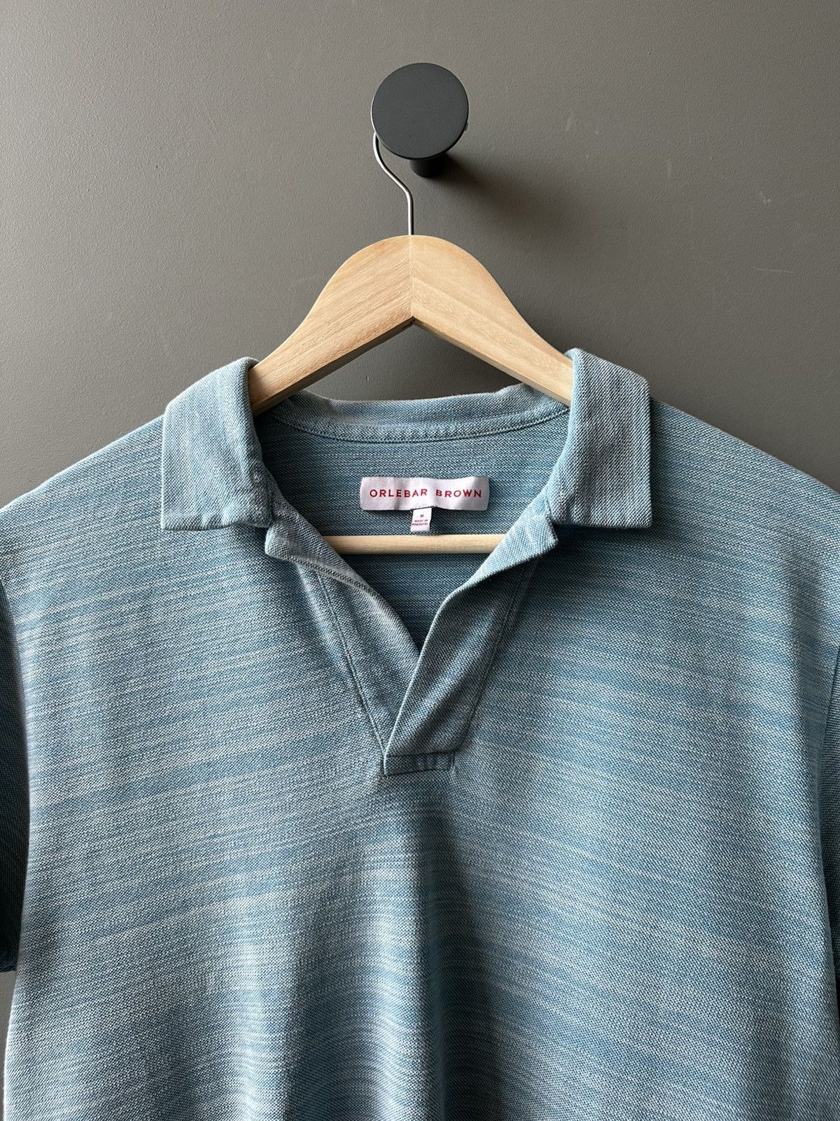 Orlebar Brown Orlebar Brown Cotton Polo Shirt Size M Size US M / EU 48-50 / 2 - 2 Thumbnail