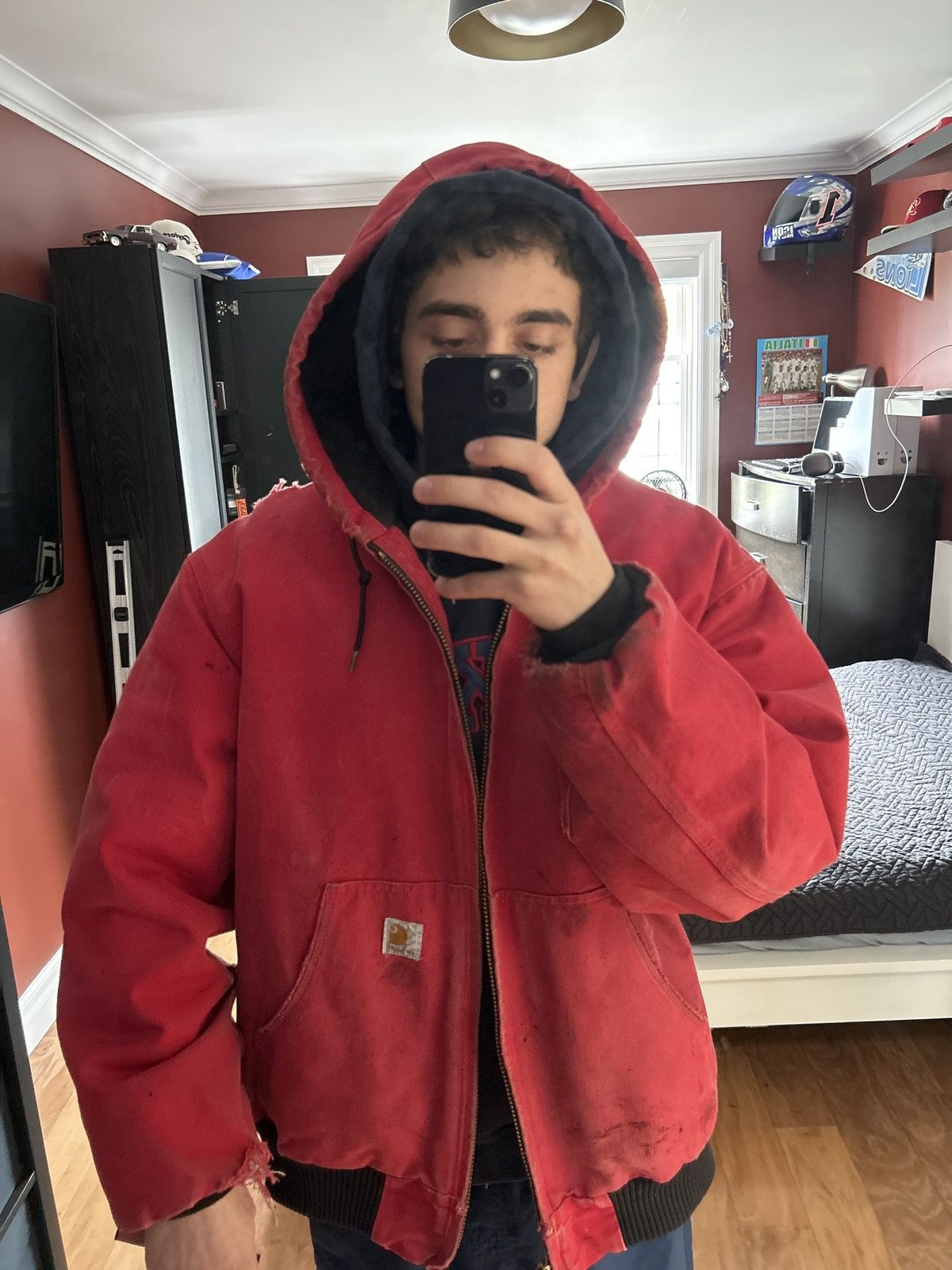 Carhartt Carhartt jacket red Size US XL / EU 56 / 4 - 10 Thumbnail