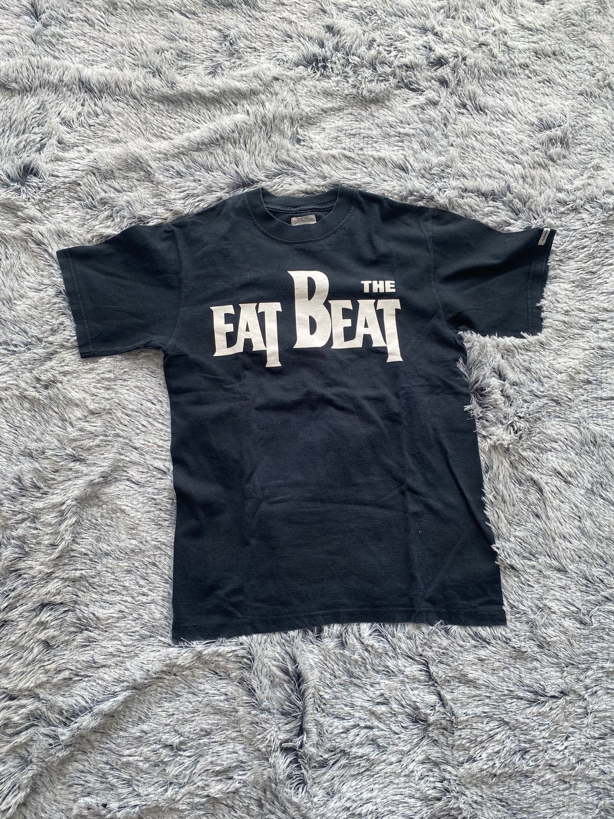 image of Number N Ine Number (N)Ine Eat The Beat Tee in Black, Men's (Size Medium)