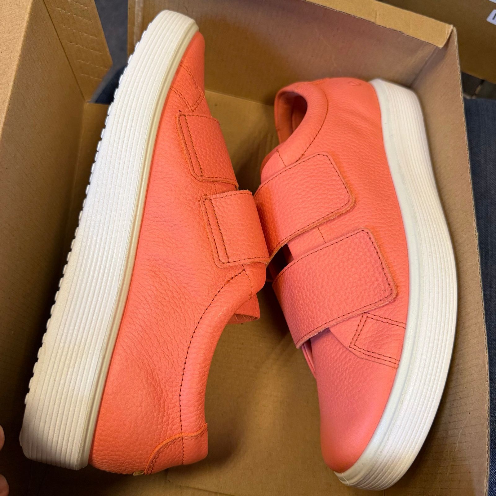 Ecco ECCO WOMEN'S 41 SOFT 60 CORAL PINK ORANGE NIB NO LID 219243 Size US 10 / IT 40 - 6 Thumbnail