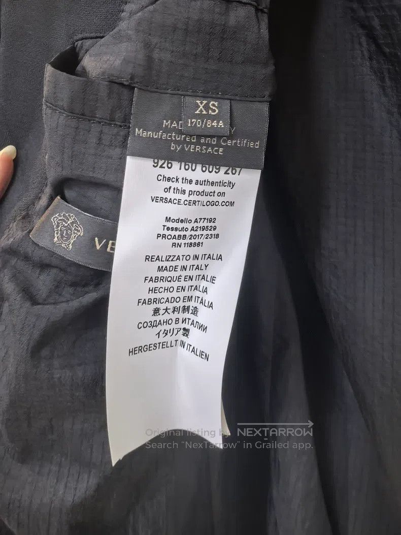 Versace Versace Black casual hoodie jacket Size US XS / EU 42 / 0 - 4 Thumbnail