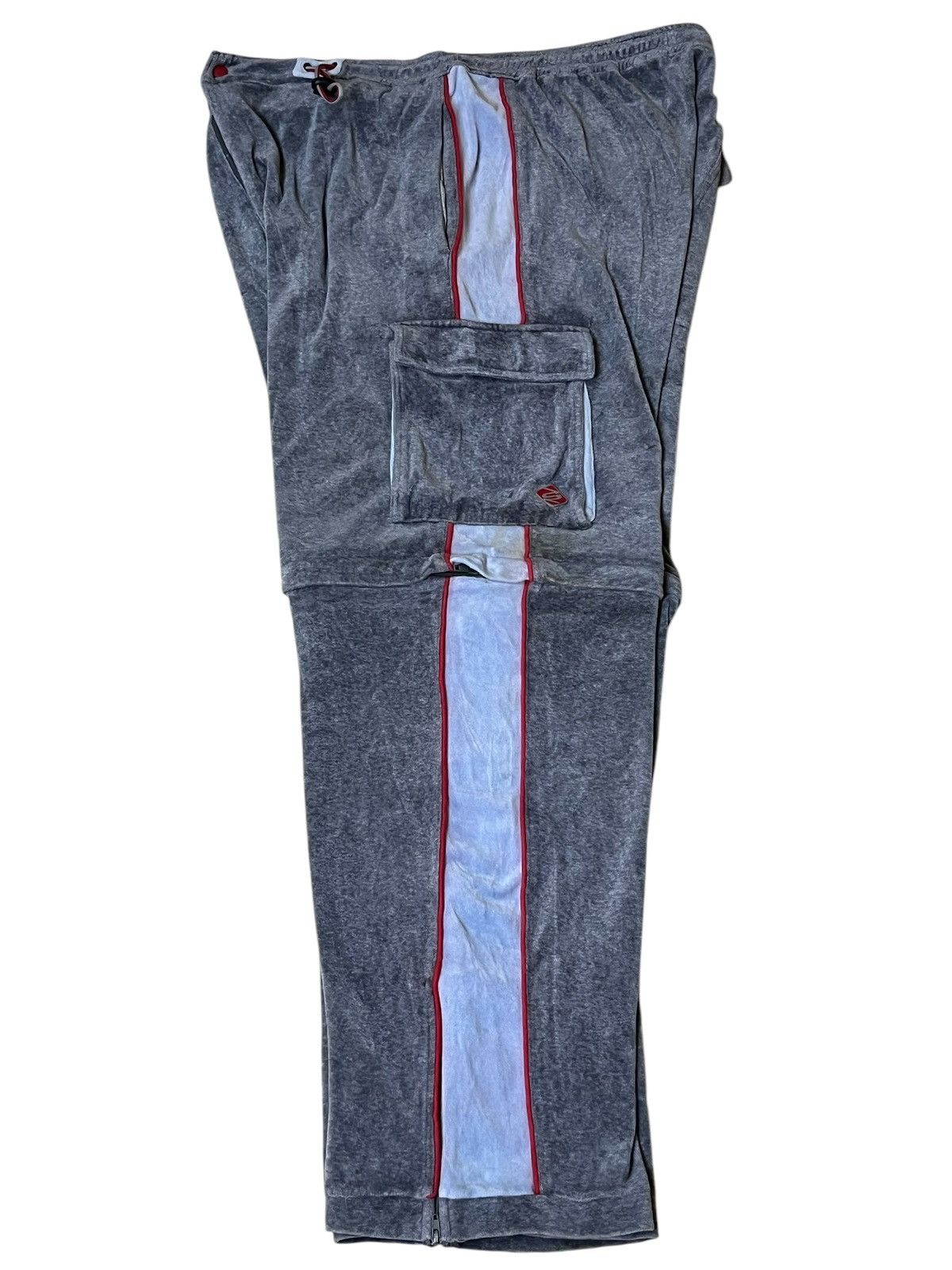 Snoop Dogg BAGGY🔥SNOOP DOGG 213 2 IN 1 VELVET BAGGY JOGGER PANTS Size US 40 / EU 56 - 3 Thumbnail