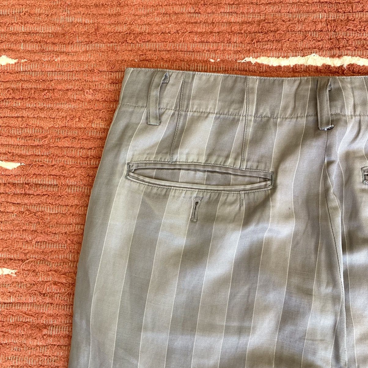 Issey Miyake 90’s Issey Miyake Pinstripe Trousers Size US 29 - 8 Thumbnail