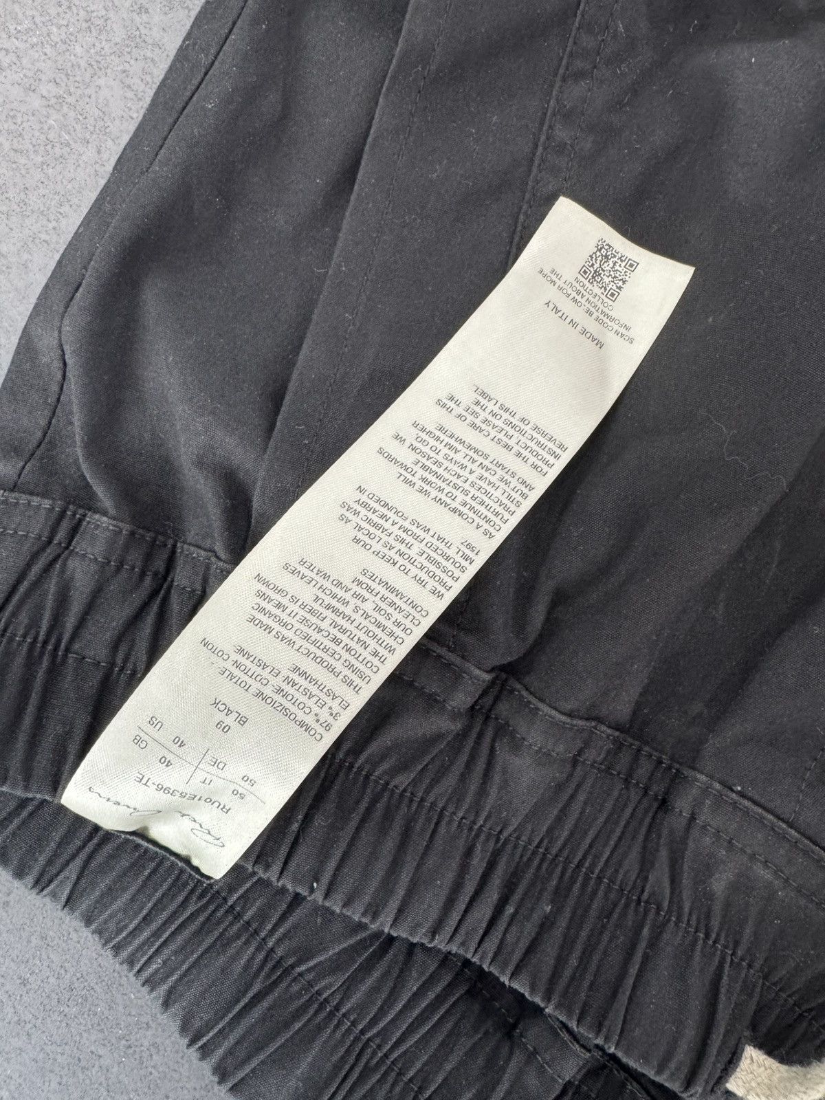 Rick Owens RICK OWENS Fogachine S/S 22 Mastadon Cargo Pants Size US 32 / EU 48 - 6 Thumbnail
