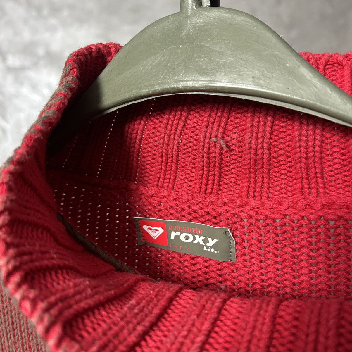 Quiksilver Vintage Y2K Quiksilver Roxy Life Knit Sweater Size XS / US 0-2 / IT 36-38 - 8 Thumbnail