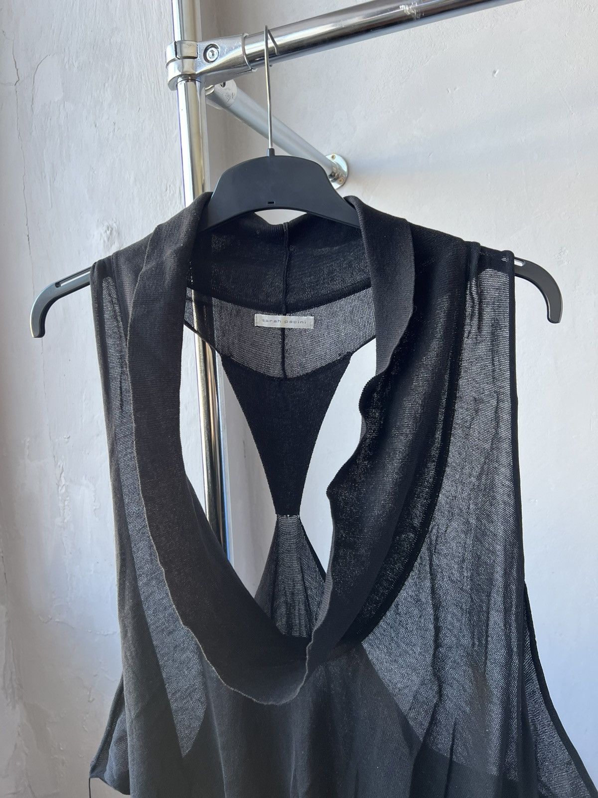 Sarah Pacini SARAH PACINI RARE ASYMMETRIC JAPANESE TUNIC DRESS SIZE 2 Size XS / US 0-2 / IT 36-38 - 4 Thumbnail