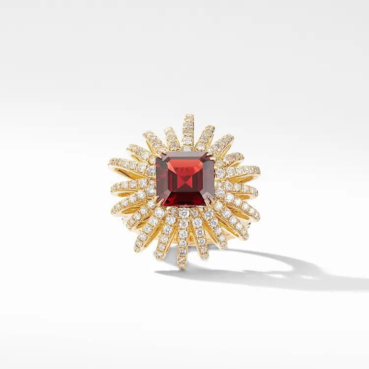 David Yurman o1s1wg111025 R12707D /Size 9 /Starburst Ring in Golden Size ONE SIZE - 3 Thumbnail