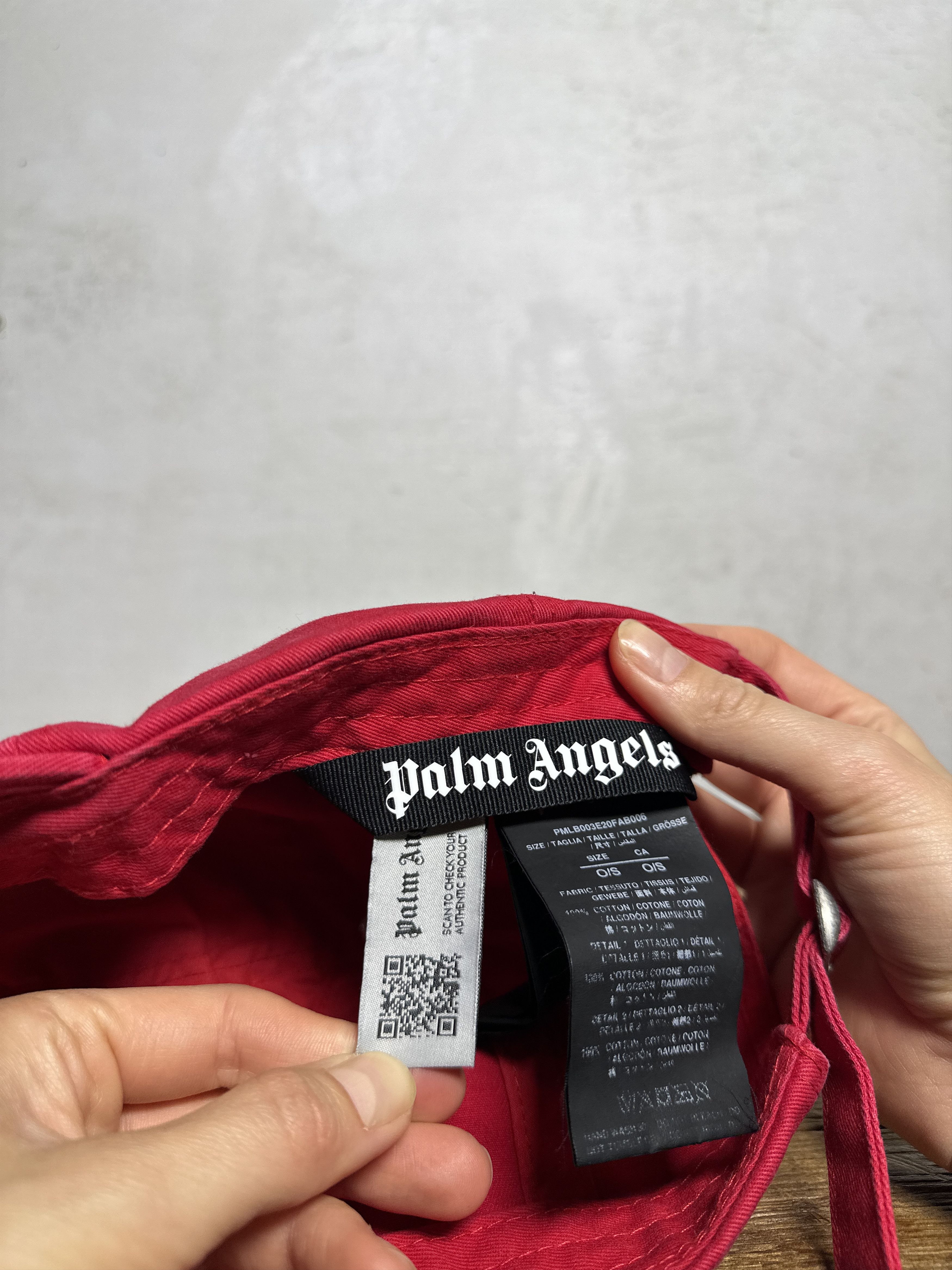 Palm Angels Palm Angels Red Baseball Cap Size ONE SIZE - 10 Thumbnail