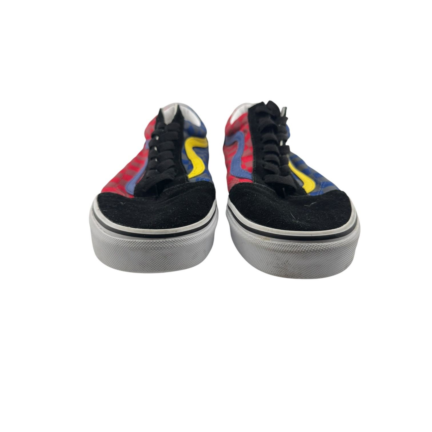 Vans Vans Old Skool Shoes Red & Blue Checkerboard (Size 10/11.5) Size US 10 / EU 43 - 3 Thumbnail