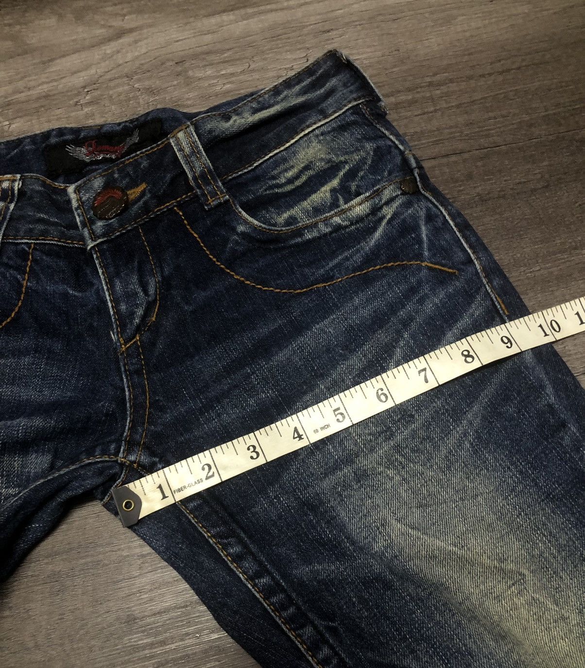 Japanese Brand Romany Denim Jeans like Hysteric Glamour design Size 28" / US 6 / IT 42 - 19 Thumbnail